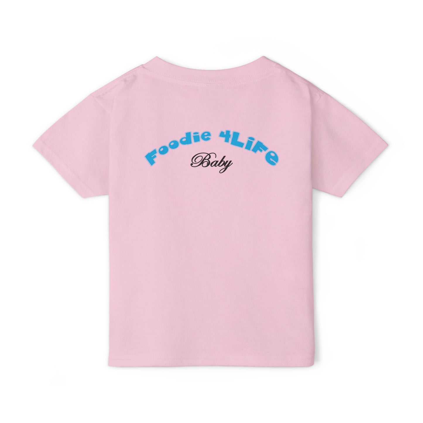 L.O.E.F Foodie 4Life Baby Tee Shirt (Sky Blue)