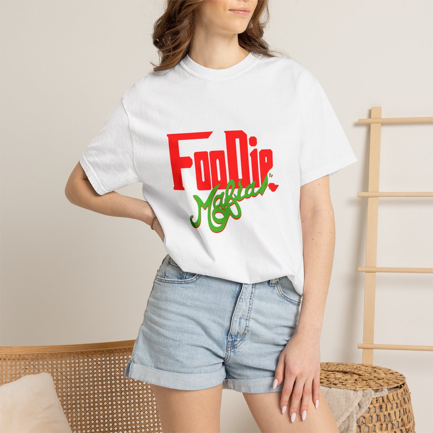 L.O.E.F Red Foodie Mafia Unisex Tee Shirt (Kelly Green)