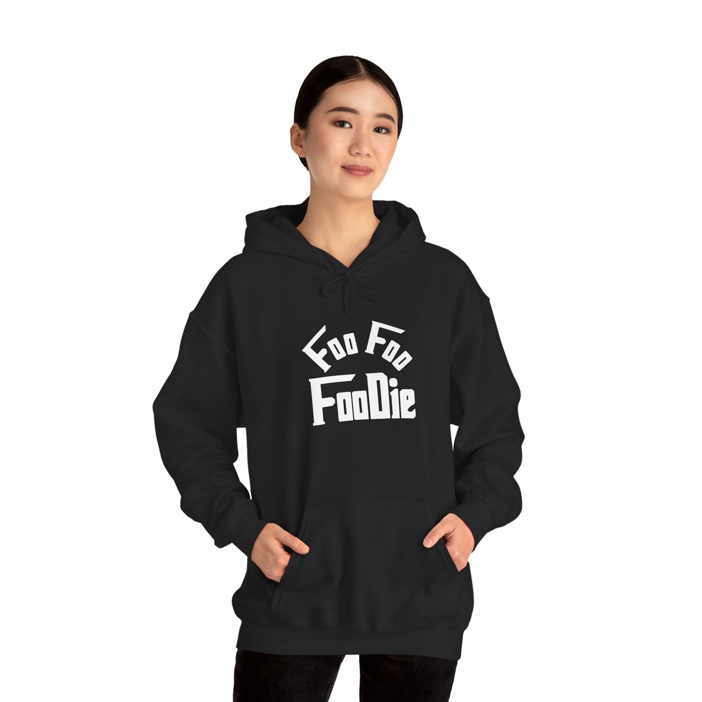 L.O.E.F Unisex Hooded Sweatshirt (White)