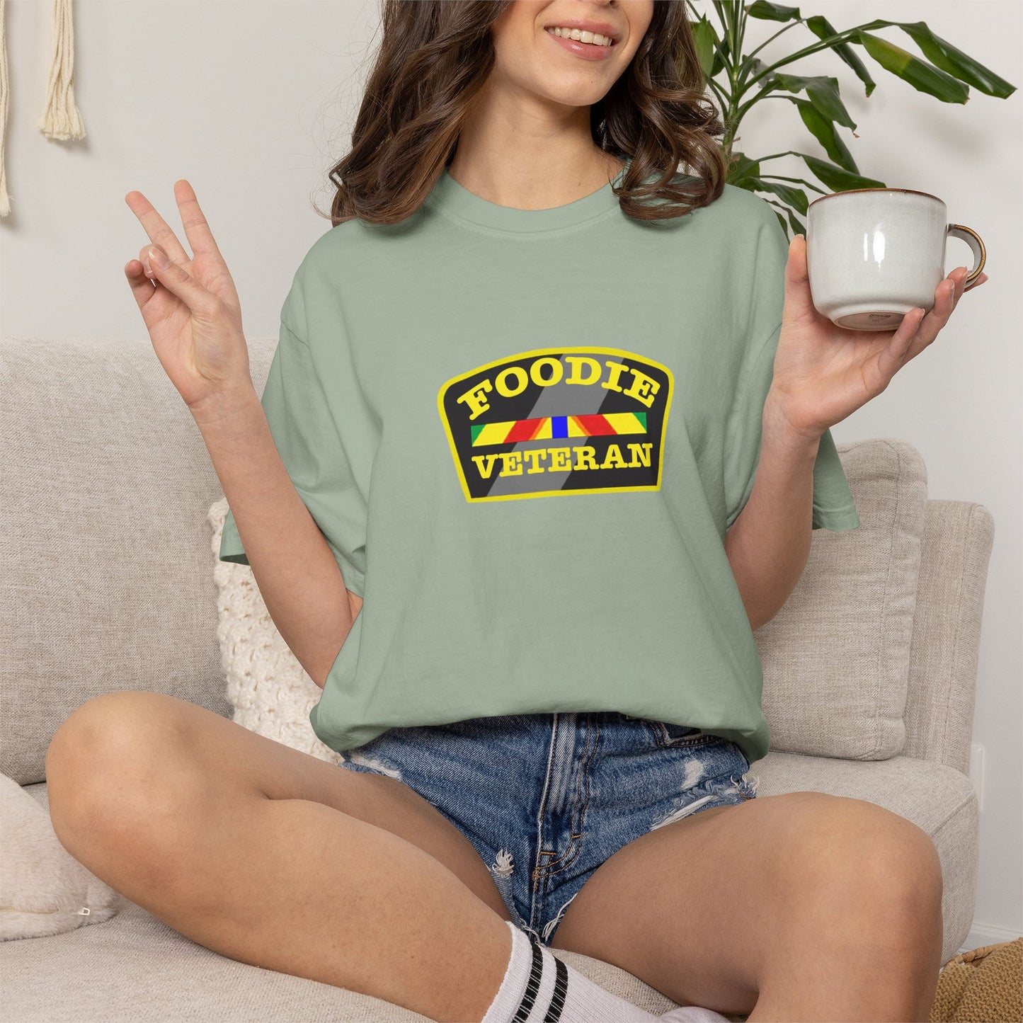 L.O.E.F Foodie Veteran Tee Shirt