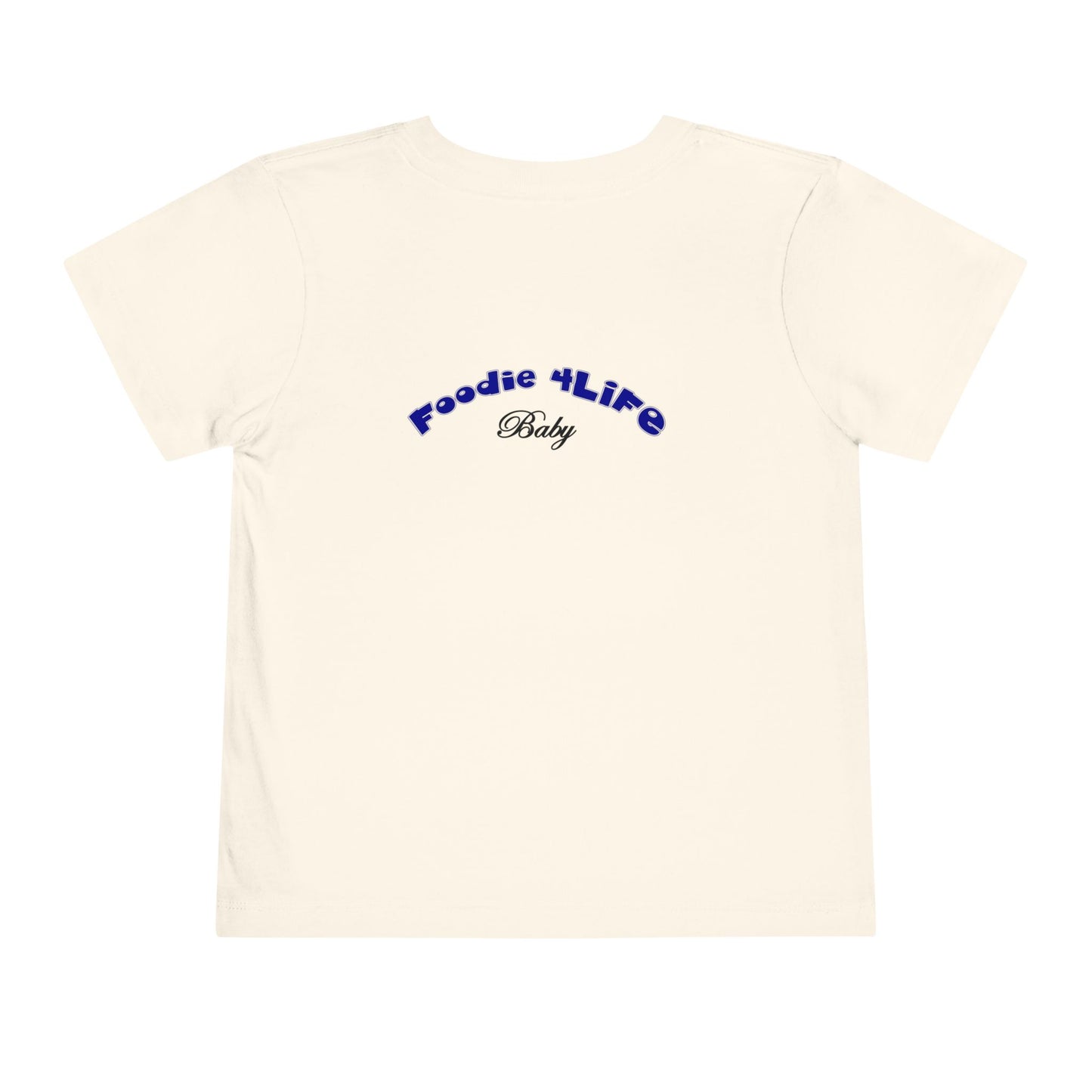 L.O.E.F Foodie 4Life Baby Short Sleeve Tee Shirt (Dark Blue)