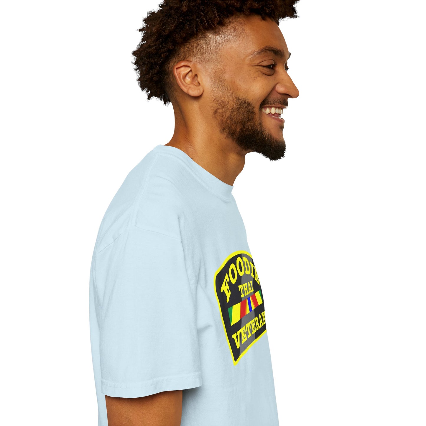 L.O.E.F Foodie Veteran THAI Unisex Tee Shirt (Yellow)