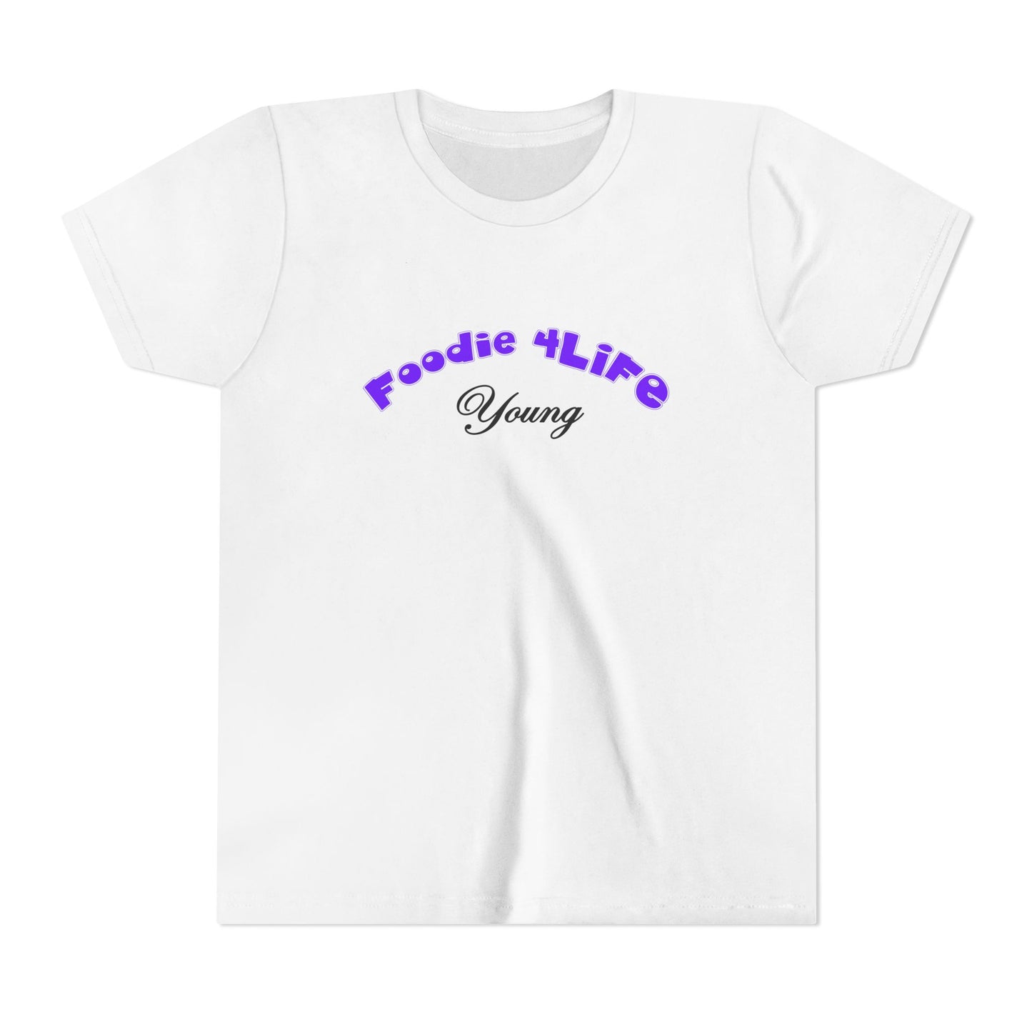 L.O.E.F Foodie 4Life Young Tee Shirt  (Violet)