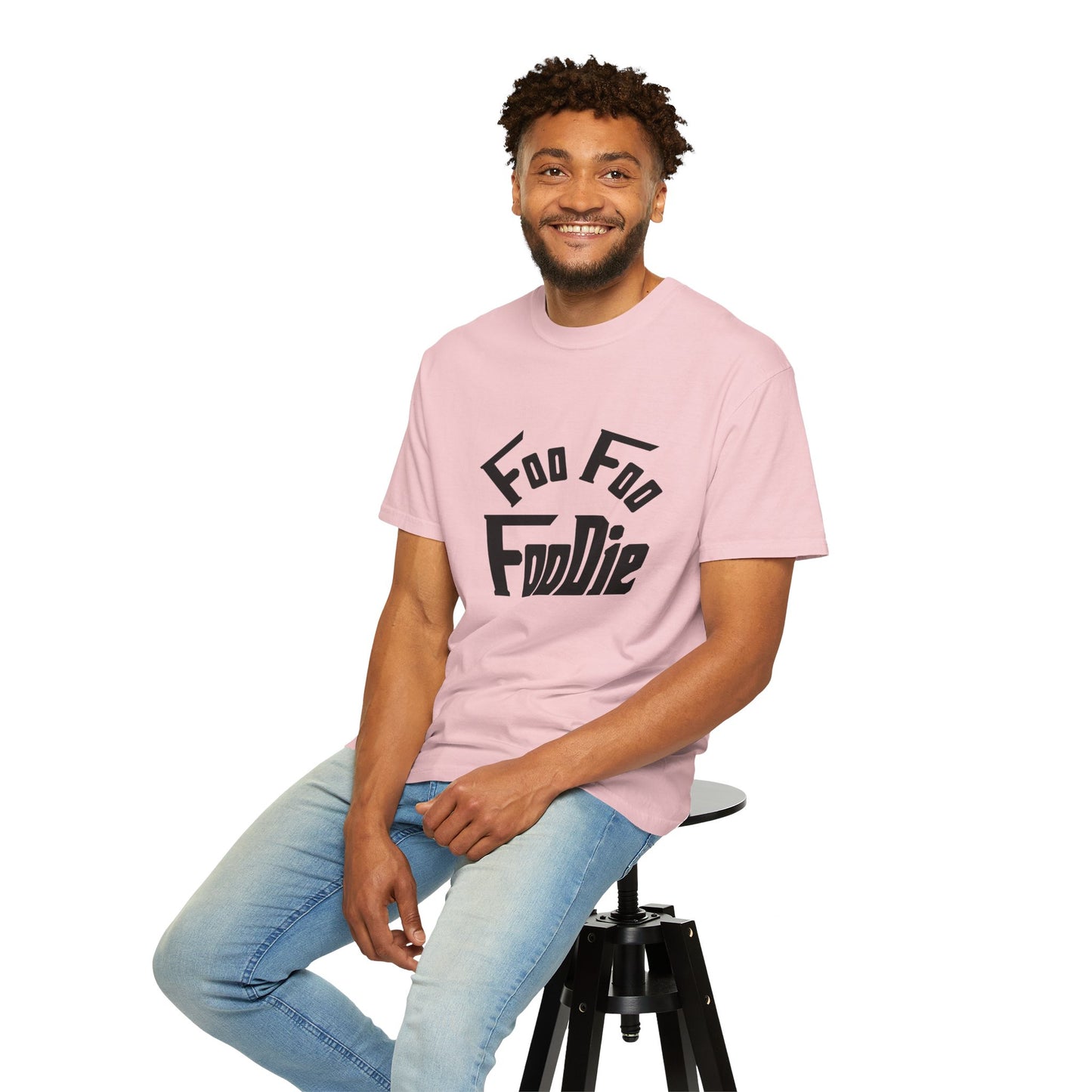 L.O.E.F FOO FOO FOODIE Unisex Tee shirt(Black)