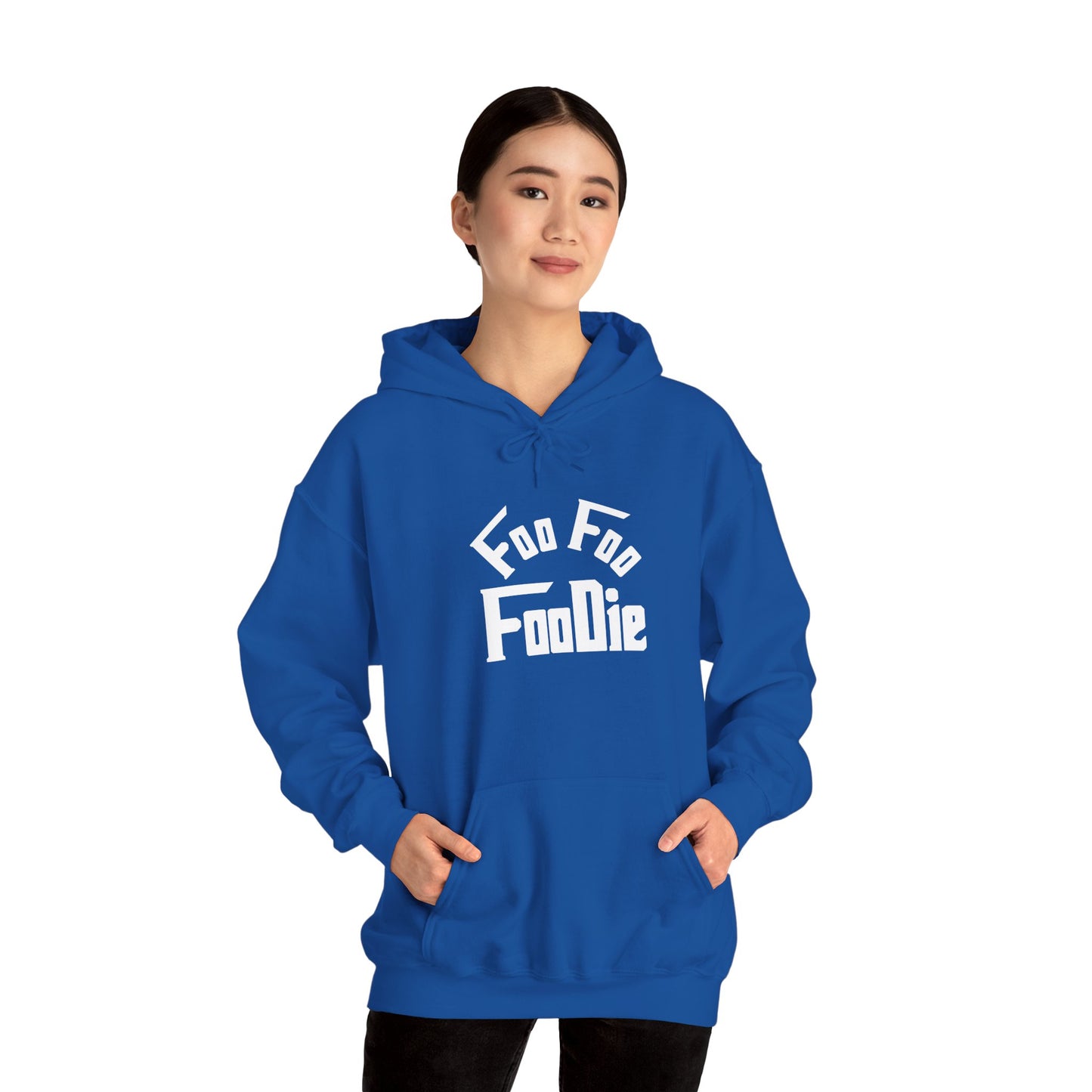 L.O.E.F Unisex Hooded Sweatshirt (White)