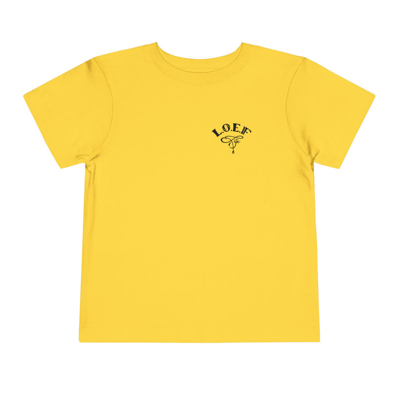 L.O.E.F Foodie 4Life Baby Short Sleeve Tee Shirt (Dark Blue)