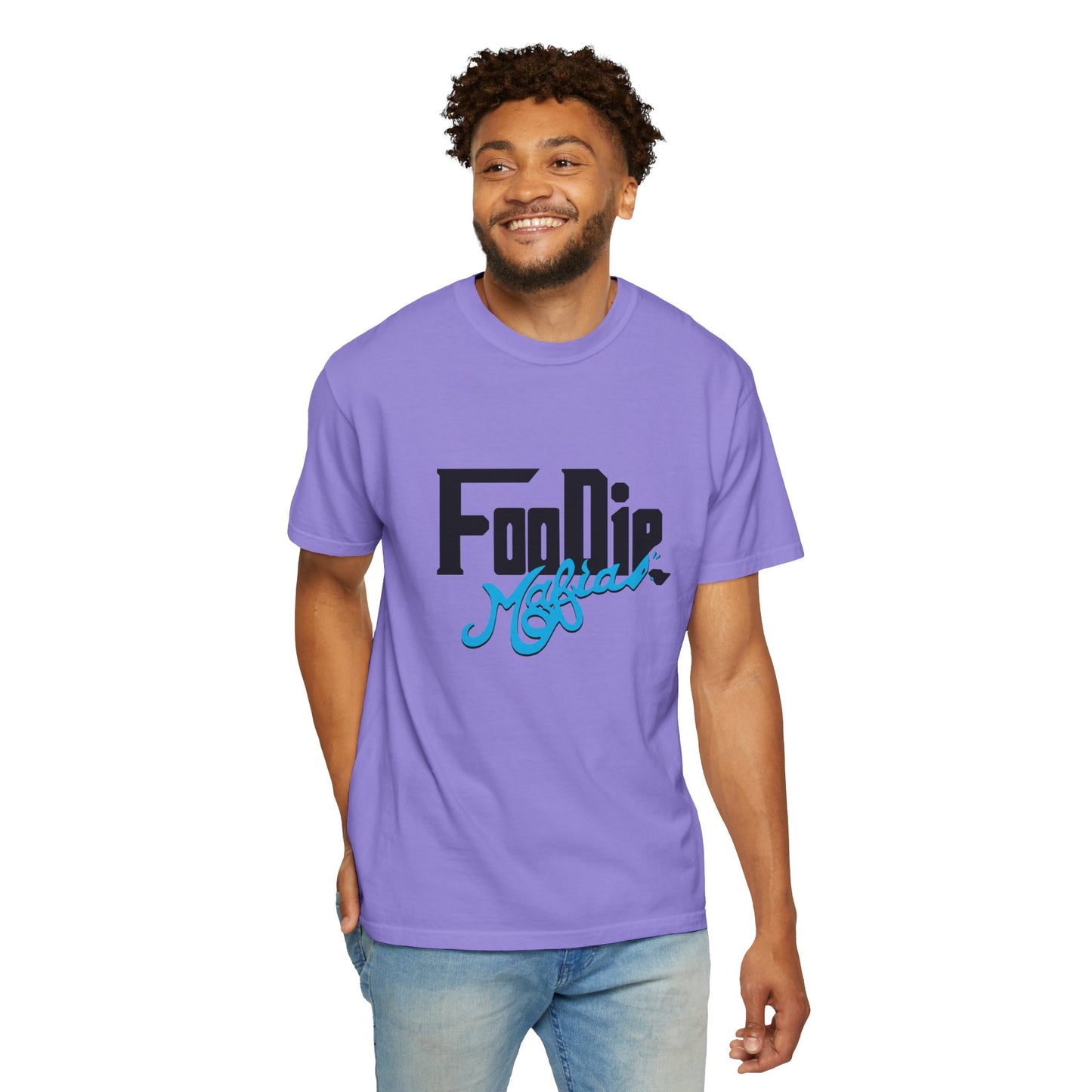 L.O.E.F Foodie Mafia Unisex Tee shirt (Apricot)
