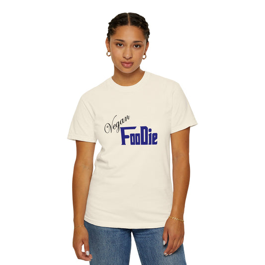 L.O.E.F Unisex Vegan Foodie Tee Shirt (Dark Blue)