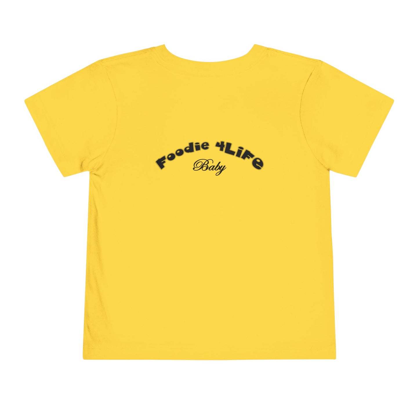 L.O.E.F Foodie 4Life Baby Short Sleeve Tee Shirt (Black)