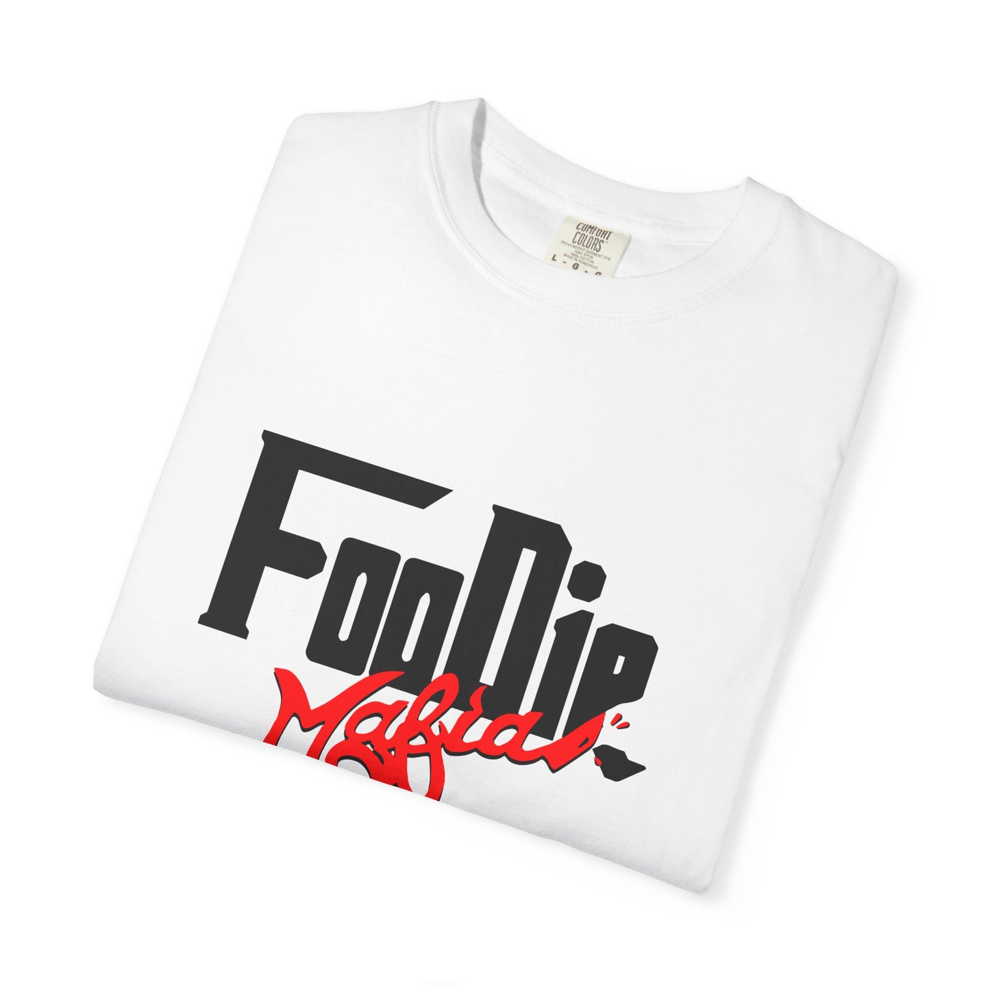 L.O.E.F Foodie Mafia Unisex Tee Shirt (Flat Red)