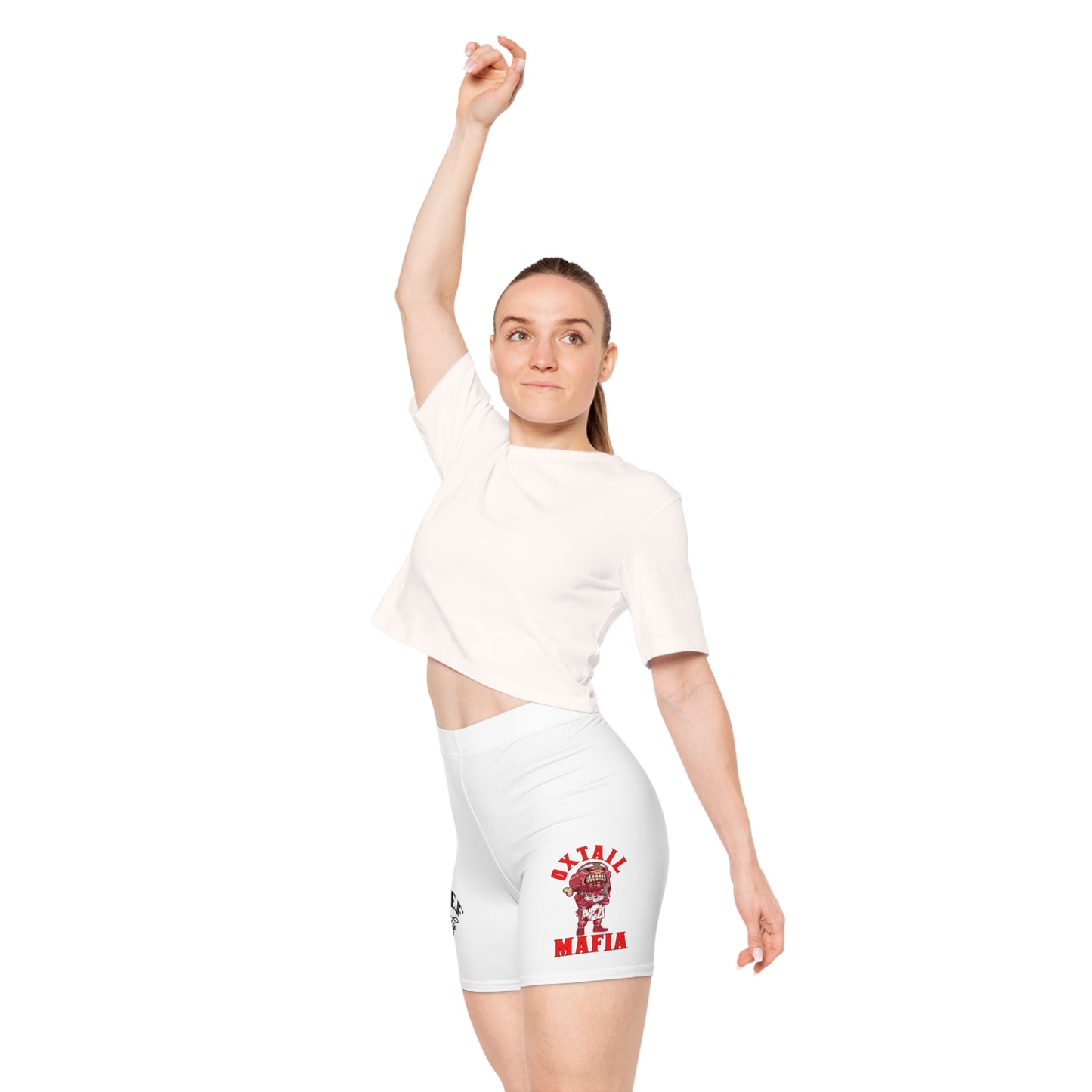 L.O.E.F Oxtail Mafia Women Biker Shorts