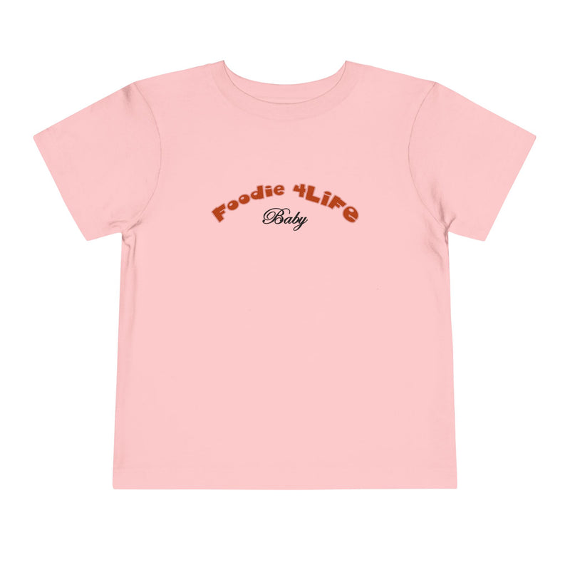 L.O.E.F Foodie 4Life Baby Tee Shirt  (Rust)