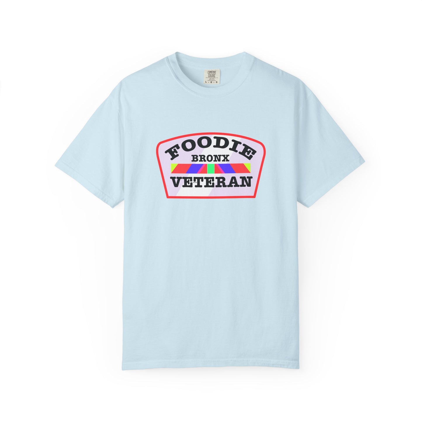 L.O.E.F Foodie Veteran Bronx Unisex Tee Shirt (Soft Pink)