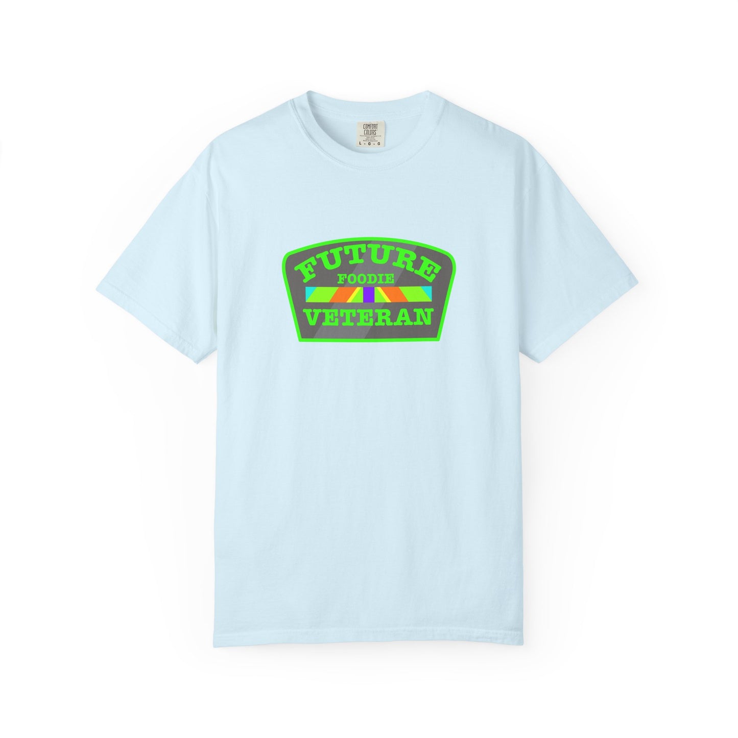 L.O.E.F Future Foodie Veteran Tee Shirt  (Neon Green)