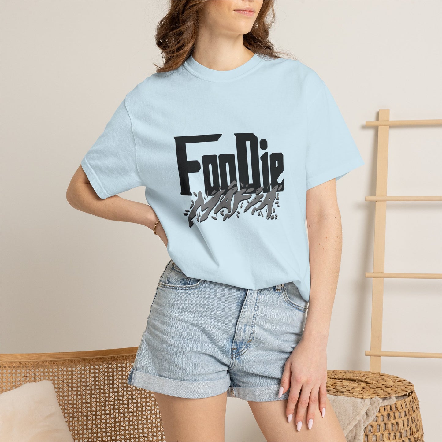 L.O.E.F Foodie Mafia Tee Shirt (Grey)