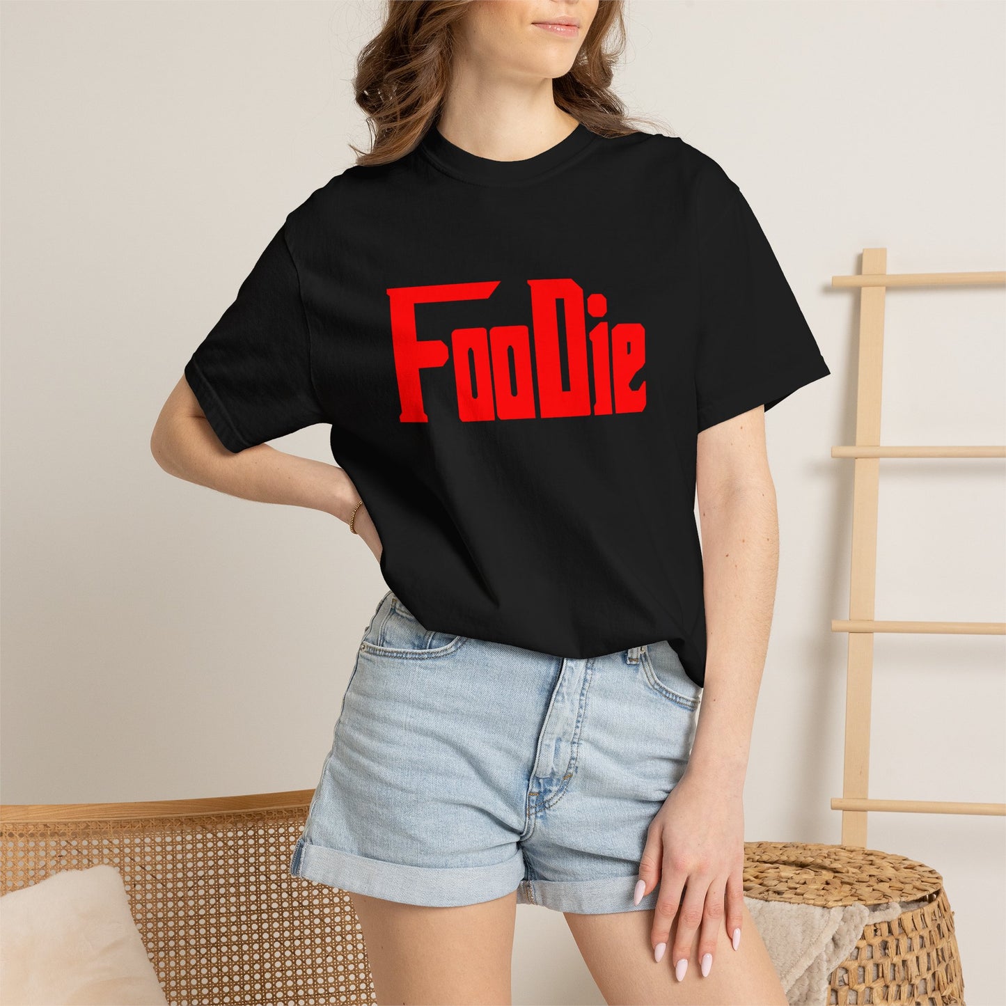 L.O.E.F Foodie Unisex Tee Shirt (Fiery Red)
