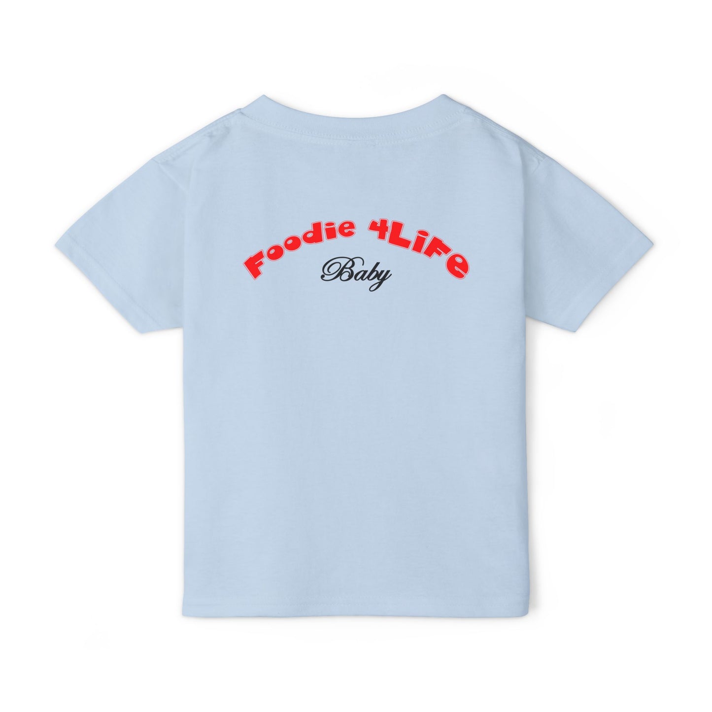 L.O.E.F Foodie 4Life Baby Tee Shirt (Fiery Red)