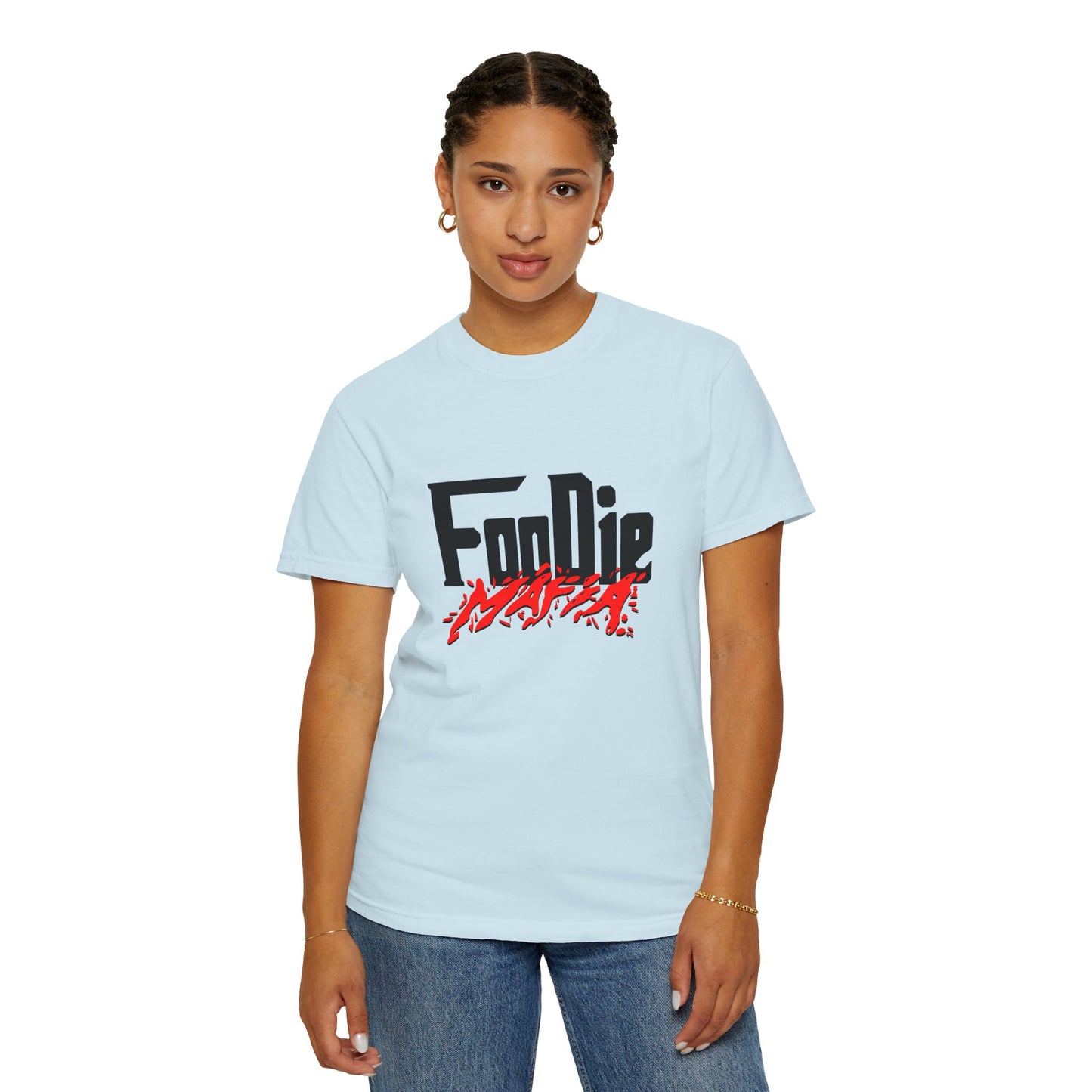 L.O.E.F Foodie Mafia Unisex Tee Shirt (Red)