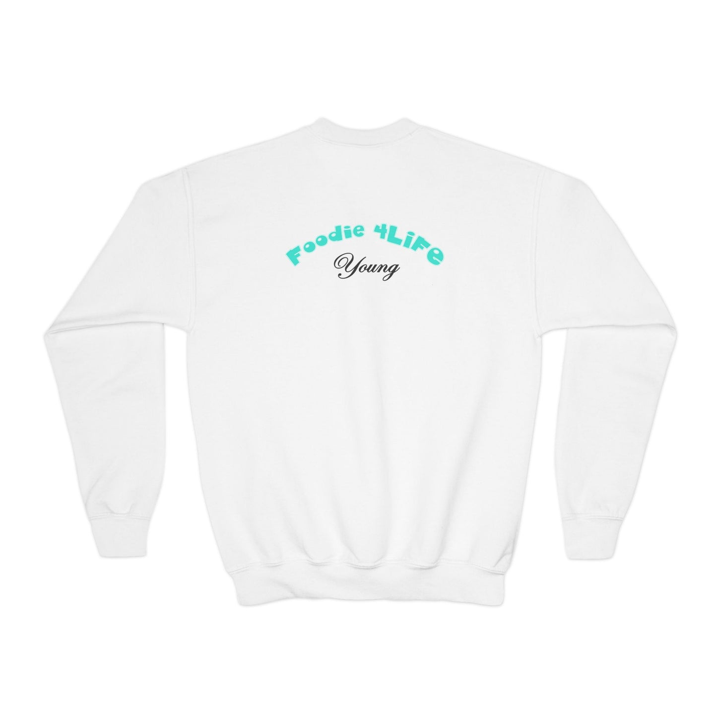 L.O.E.F Foodie 4Life Young Sweatshirt  (Sky Blue)