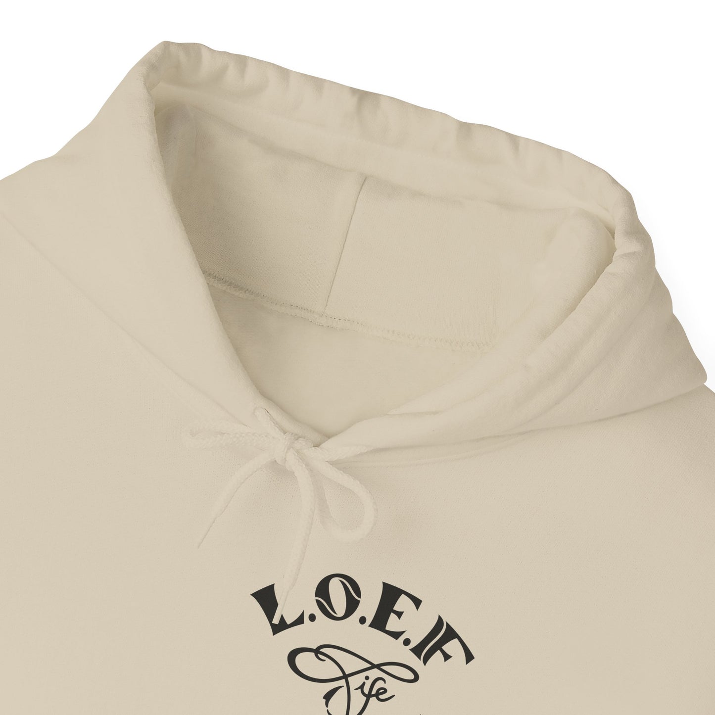 L.O.E.F Foodie 4Life Vegan Hoodie (Fuchsia)