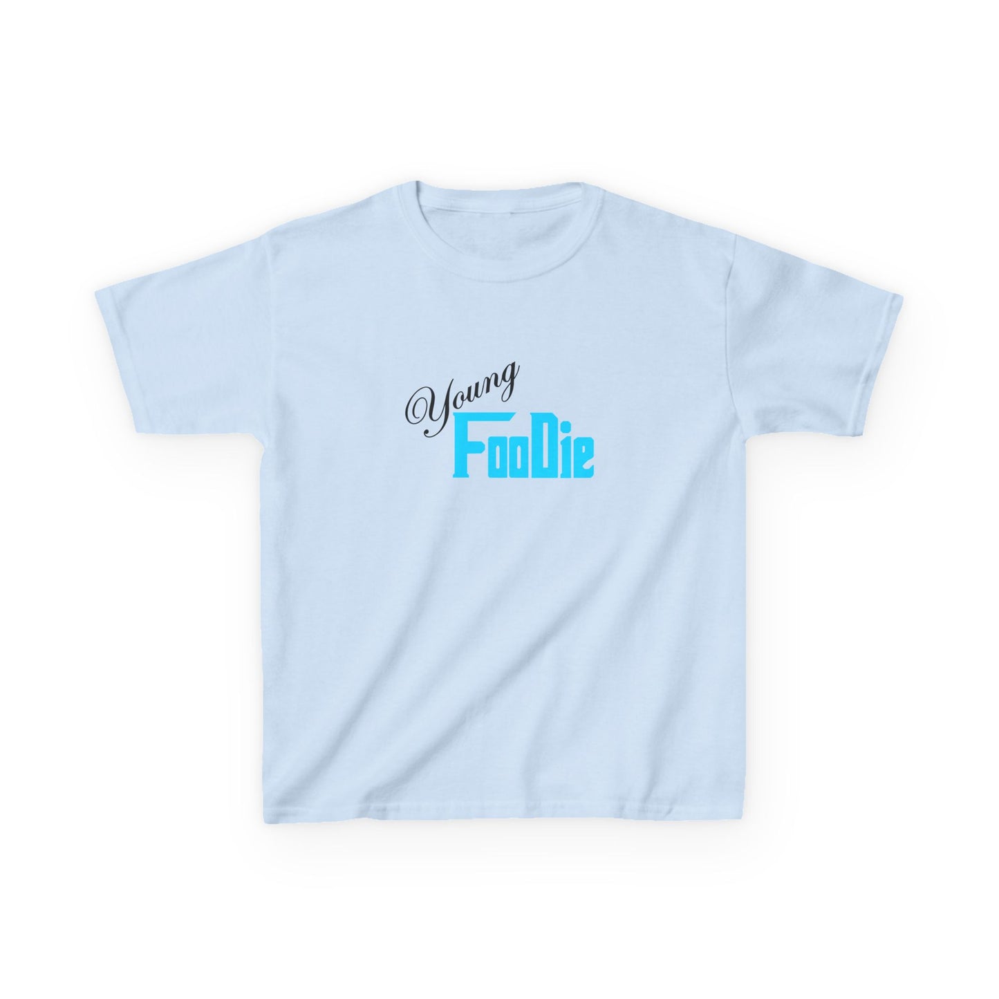 L.O.E.F Young Foodie Kids Tee Shirt (Neon Blue)