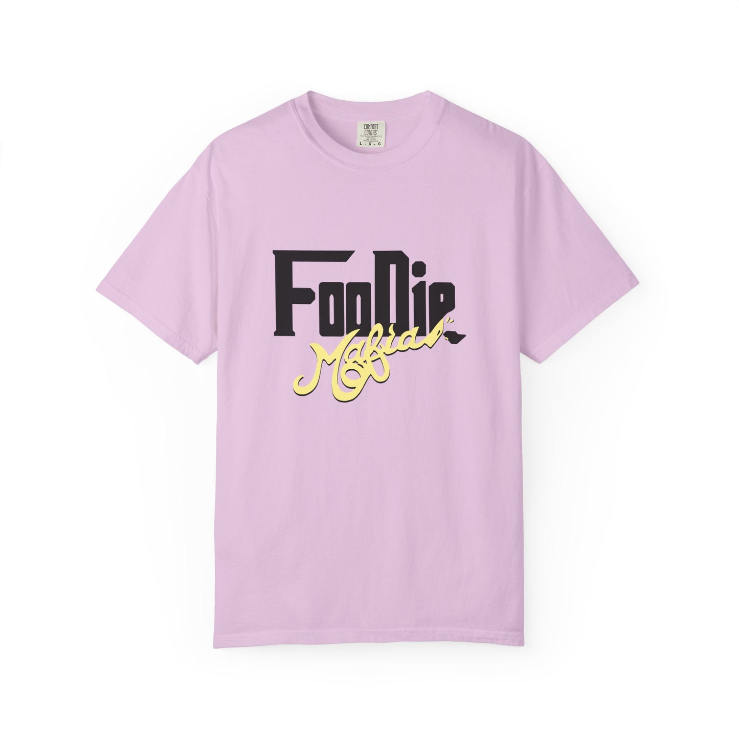 L.O.E.F Foodie Mafia Unisex Tee shirt (Soft Yellow)