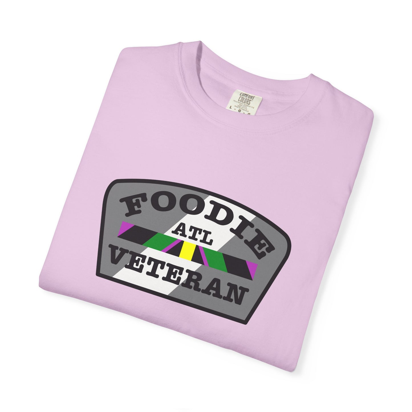 L.O.E.F Foodie Veteran ATL Unisex Tee Shirt (Gray)