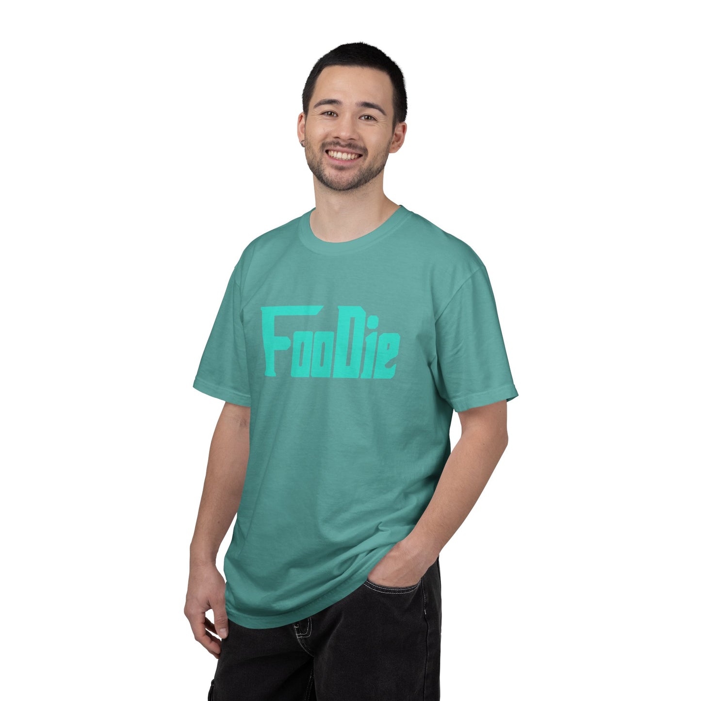 L.O.E.F Foodie Unisex Tee Shirt (Turquoise)