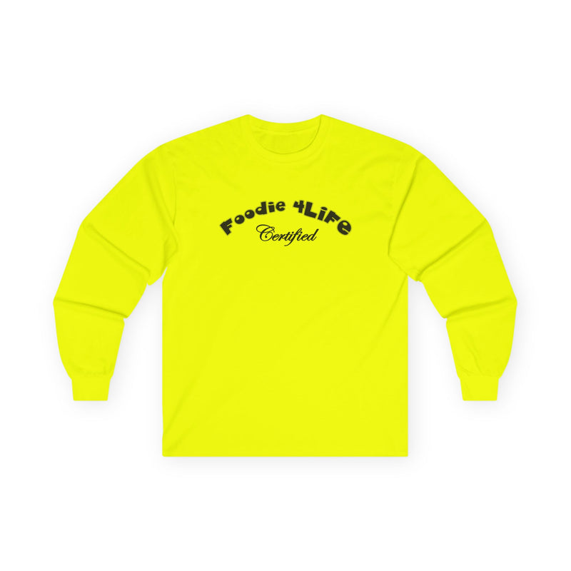 L.O.E.F Foodie 4Life Certified Long Sleeve Tee (Black)