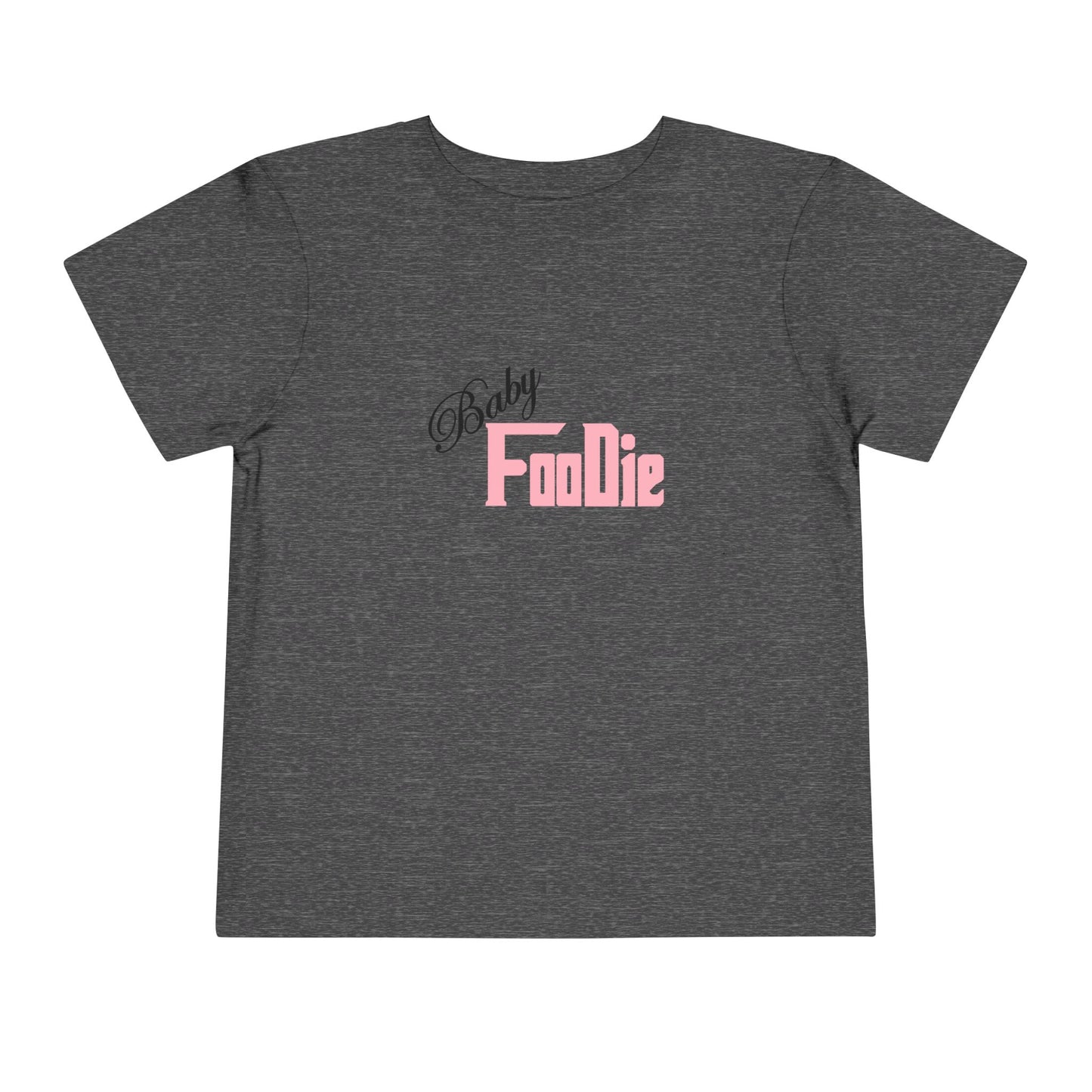 L.O.E.F Baby Foodie Toddler Tee Shirt (Soft Pink)