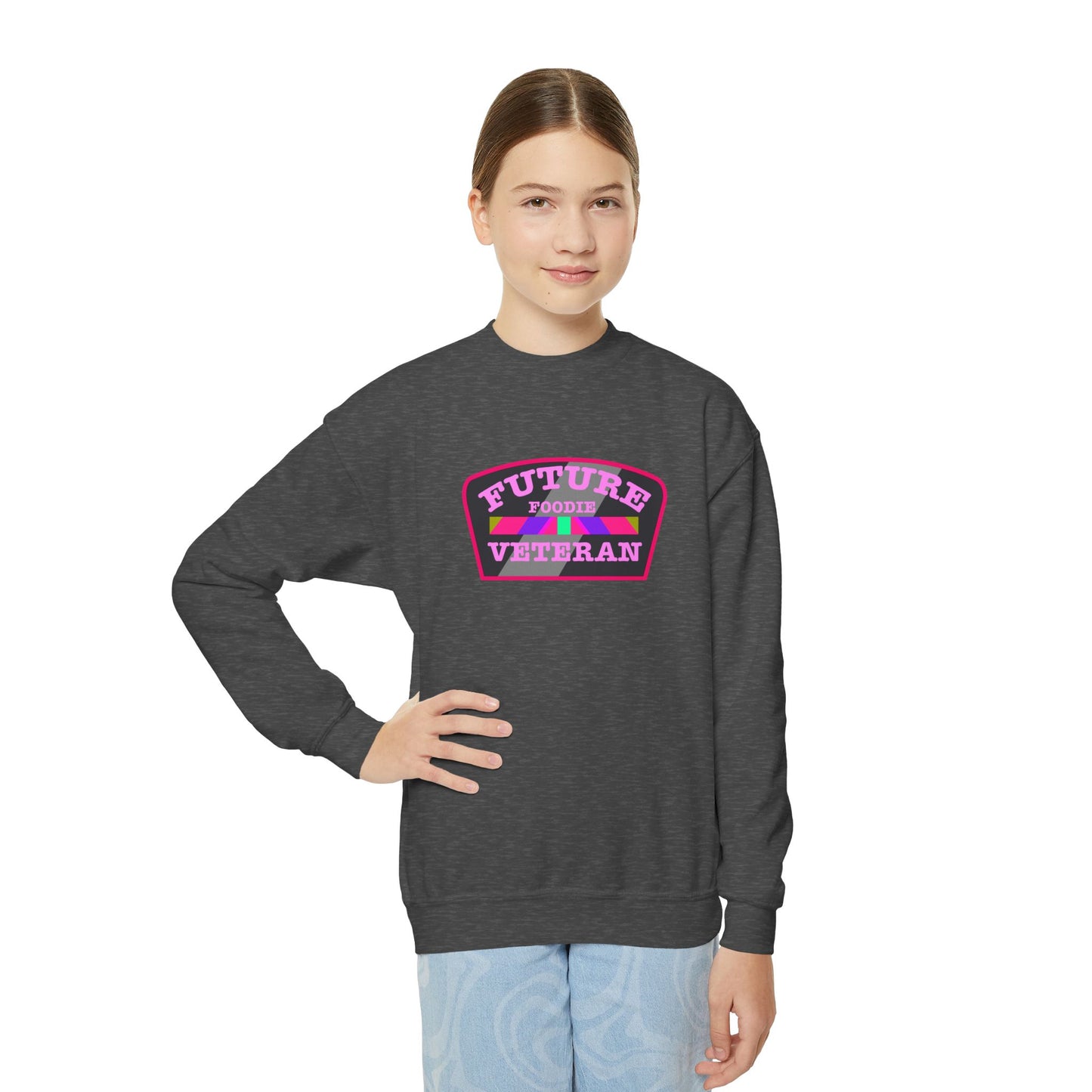 L.O.E.F Young Future Foodie Veteran Sweatshirt (Pink)