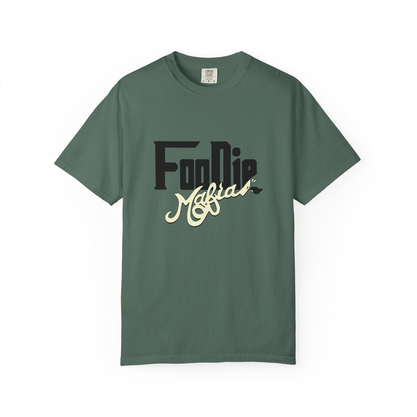 L.O.E.F Foodie Mafia Unisex Tee shirt (Cream)