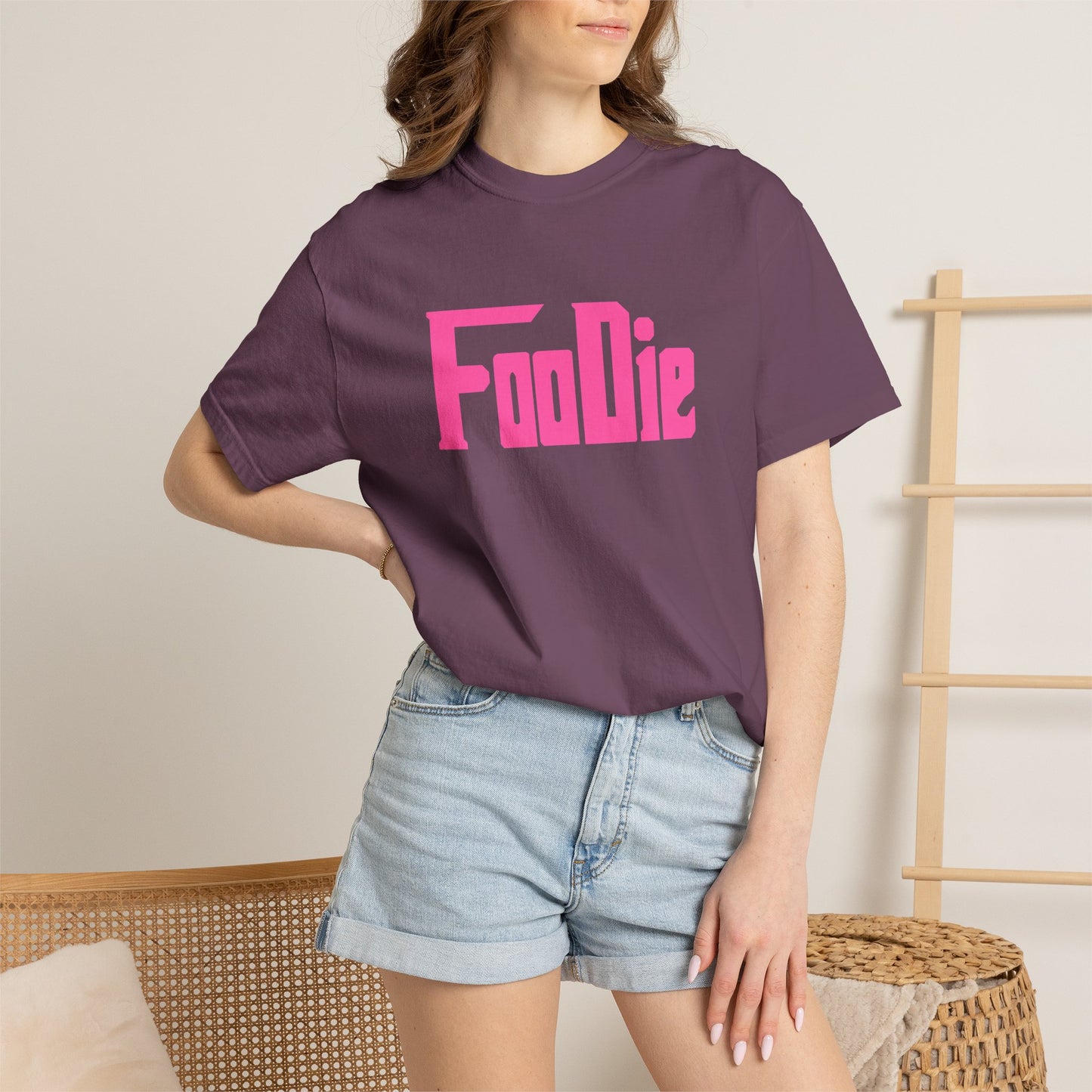 L.O.E.F Foodie Unisex Tee Shirt (Pink)