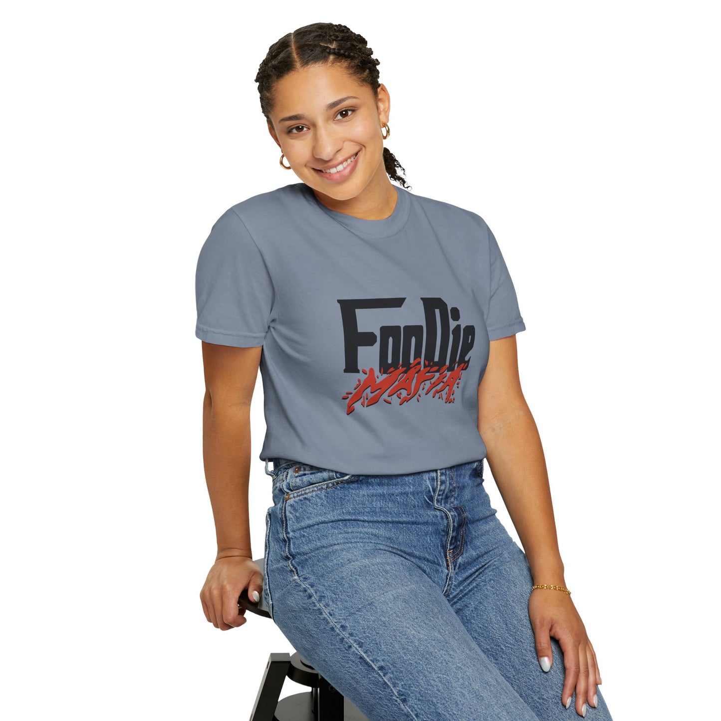 L.O.E.F Foodie Mafia Unisex Tee Shirt (Blood Orange)