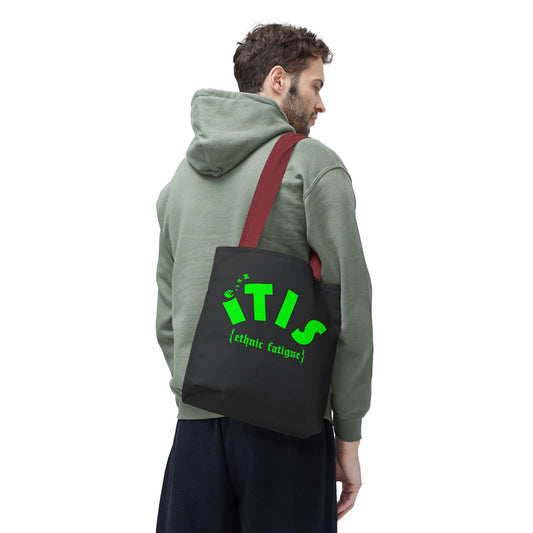 L.O.E.F ITIS Tote Bag (Neon Green)