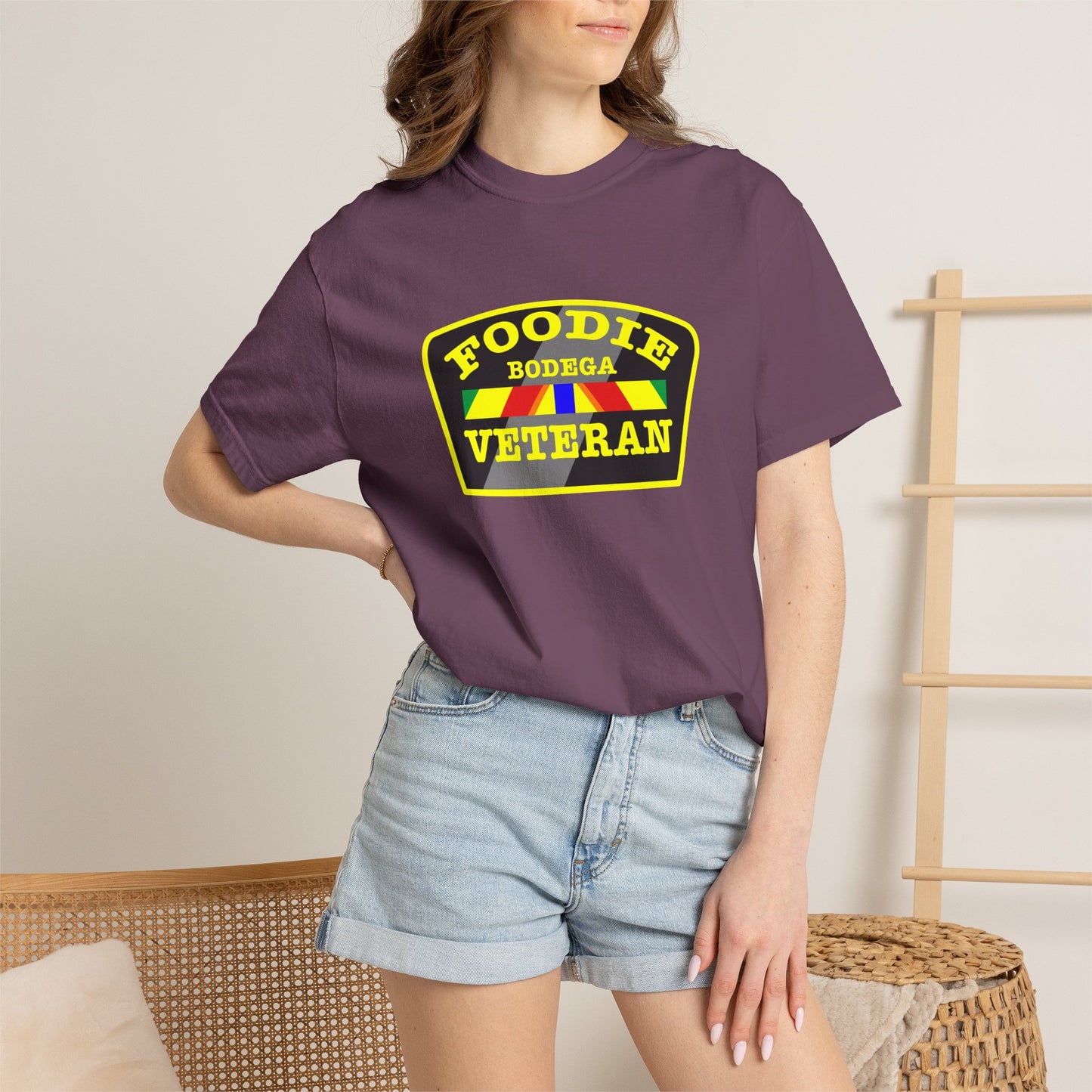 L.O.E.F Foodie Veteran BODEGA Unisex Tee Shirt