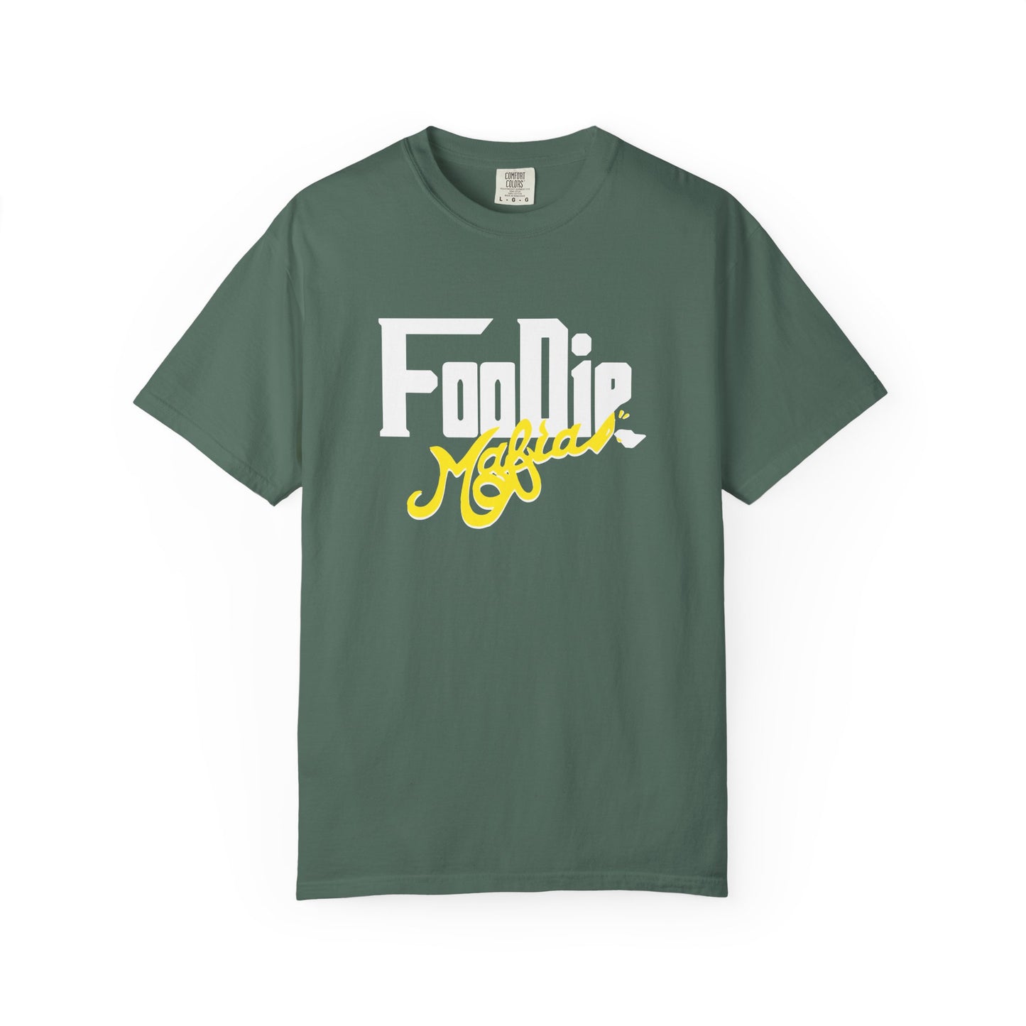 L.O.E.F Foodie Mafia Unisex Tee Shirt  (Yellow)