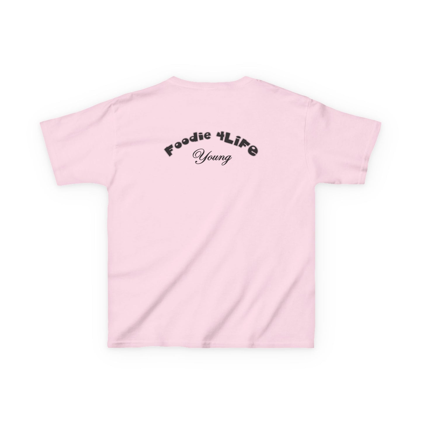 L.O.E.F Foodie 4Life Young Tee Shirt  (Black)