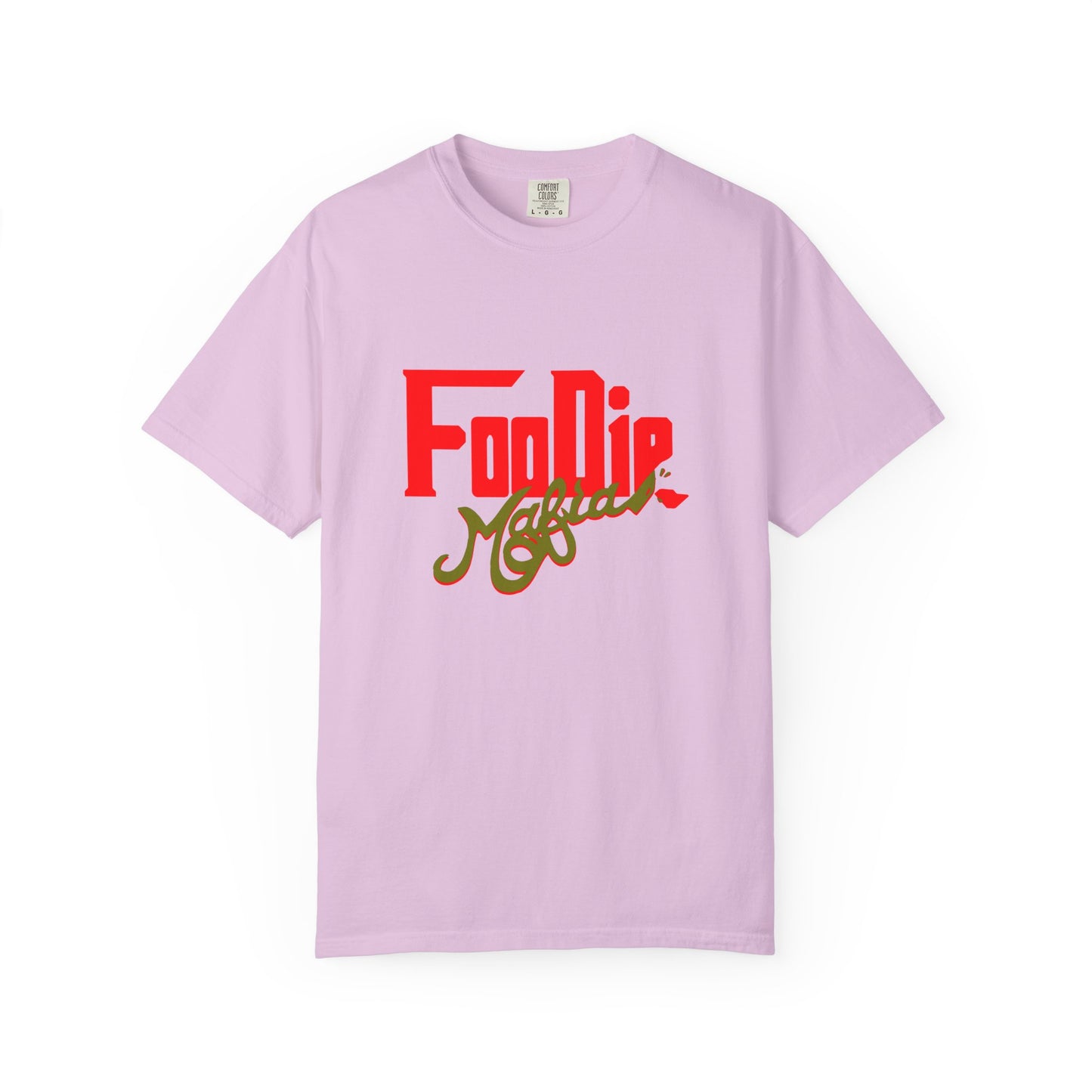 L.O.E.F Red Foodie Mafia Unisex Tee Shirt (Olive)