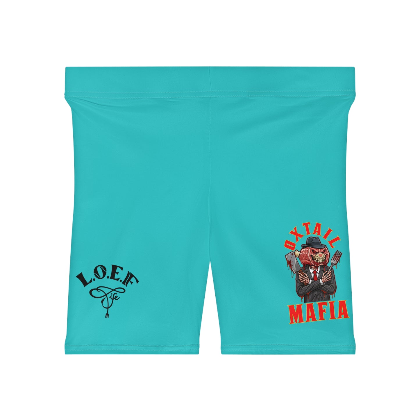 L.O.E.F Oxtail Mafia Biker Shorts