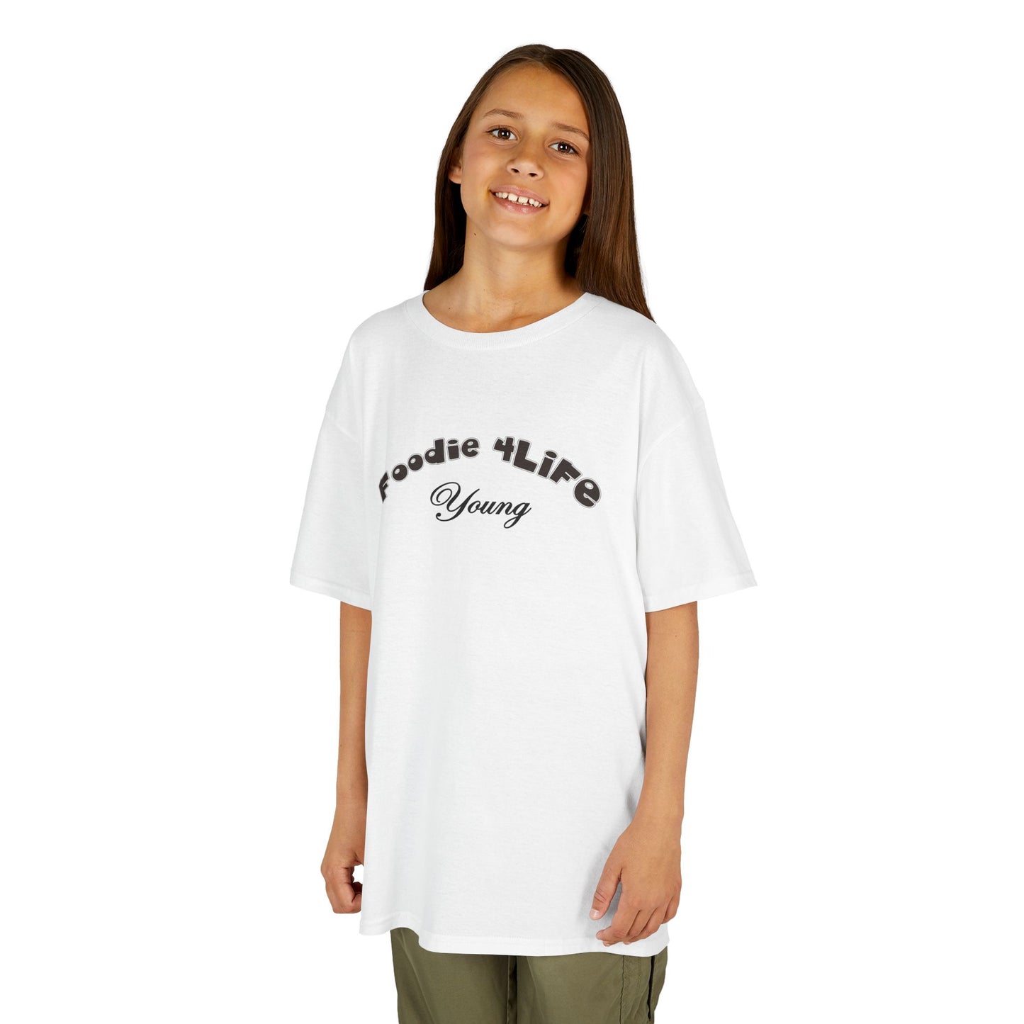 L.O.E.F Foodie 4Life Young Tee Shirt  (Black)
