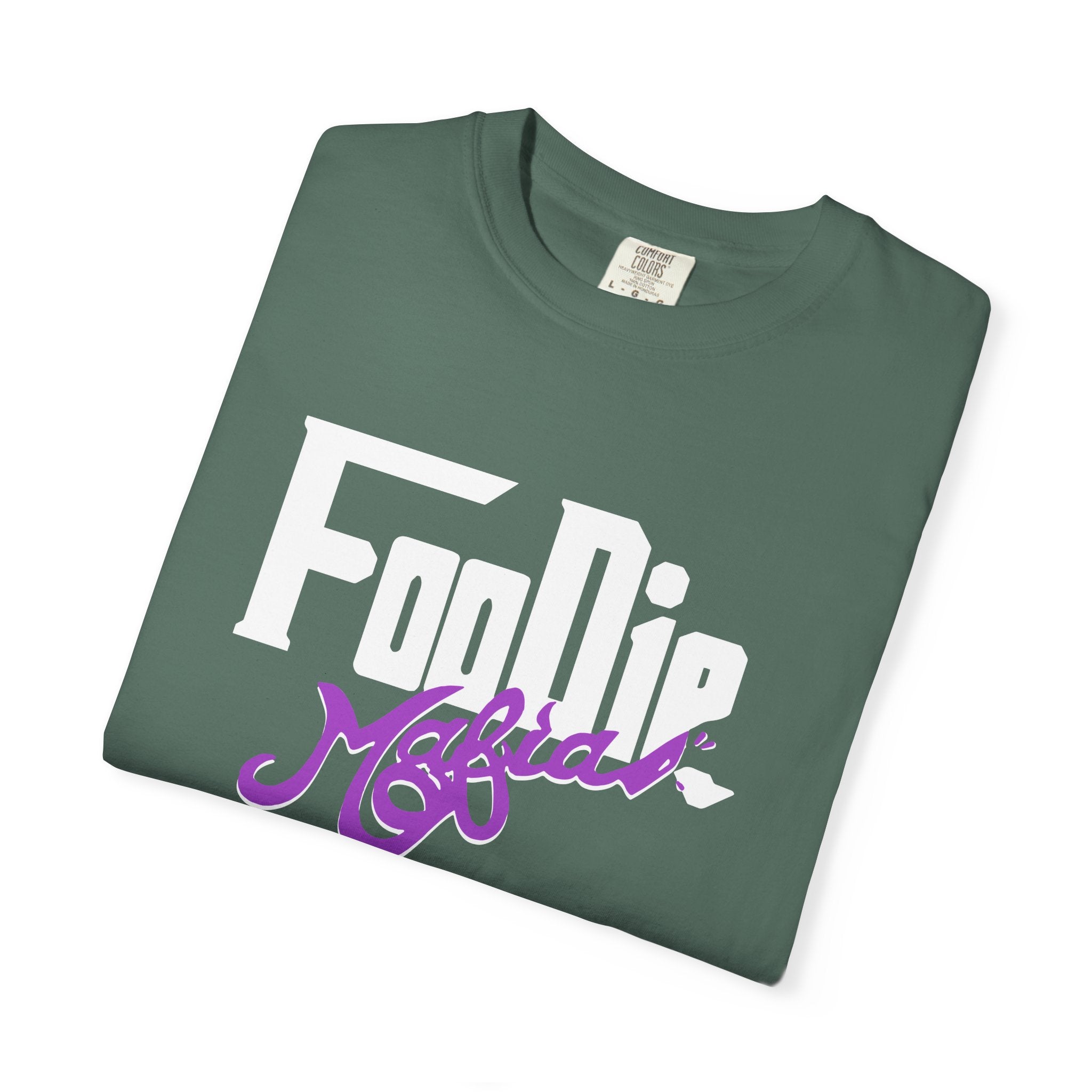 L.O.E.F Foodie Mafia Unisex Tee Shirt  (Purple)
