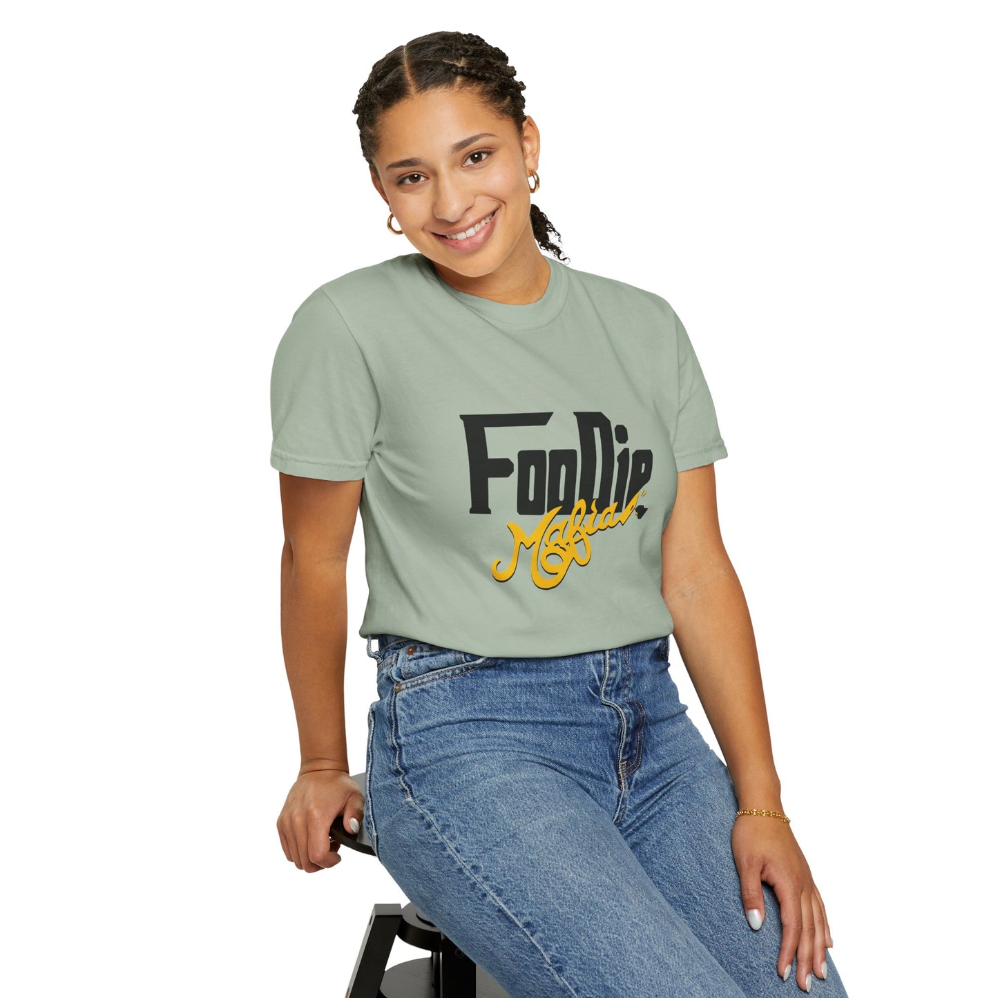 L.O.E.F Foodie Mafia Unisex Tee Shirt (Yellow)