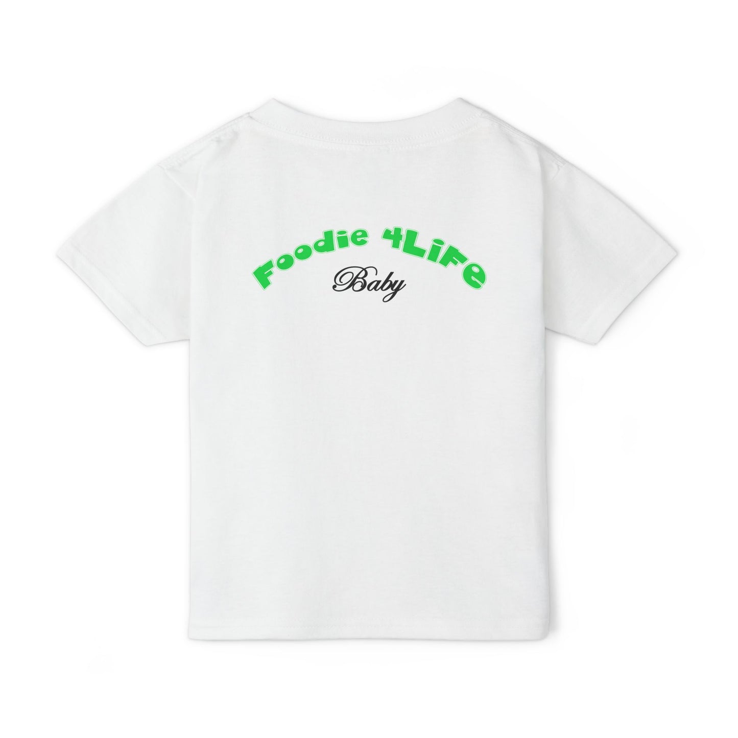 L.O.E.F Foodie 4Life Baby Short Sleeve Tee Shirt (Machalite Green)