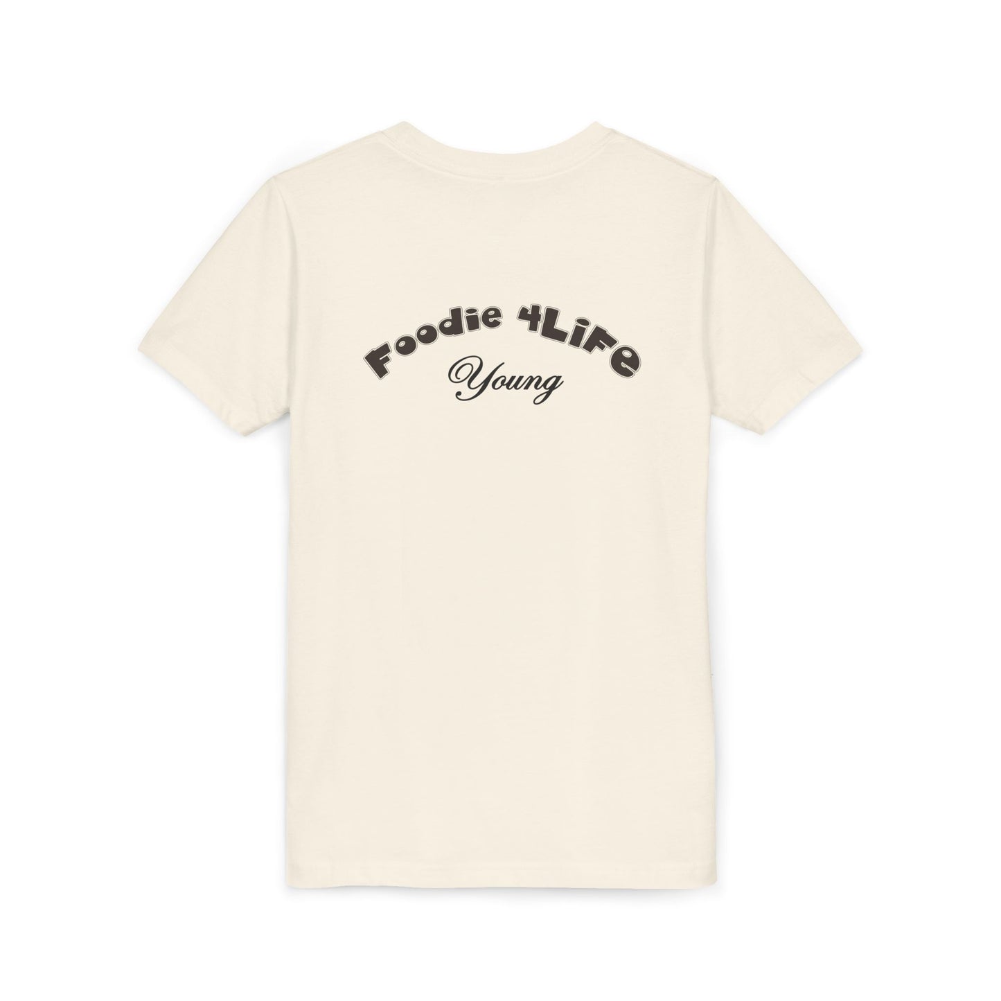 L.O.E.F Foodie 4Life Young Short Sleeve Tee (Black)