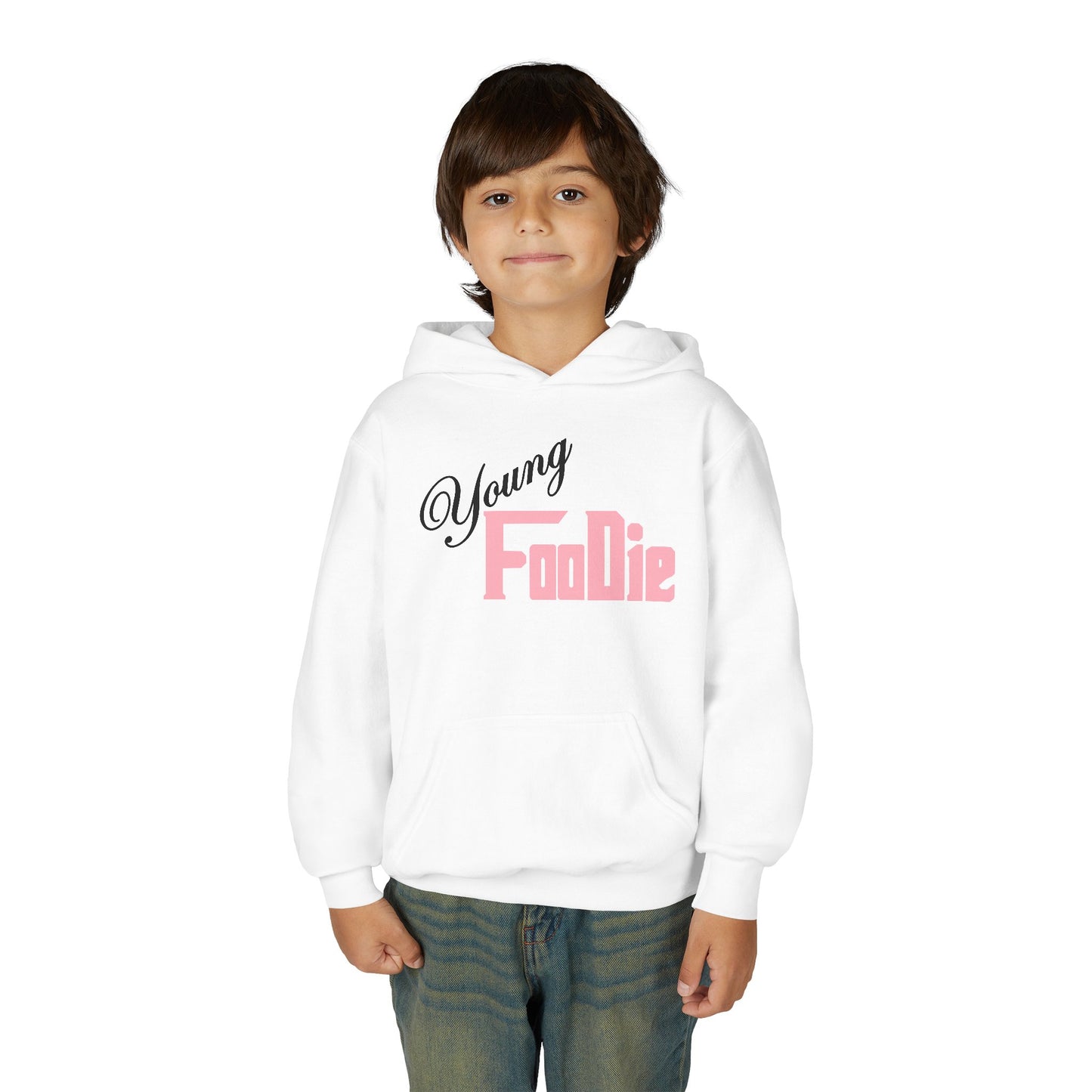 L.O.E.F Young Foodie Hooded Sweatshirt (Soft Pink)