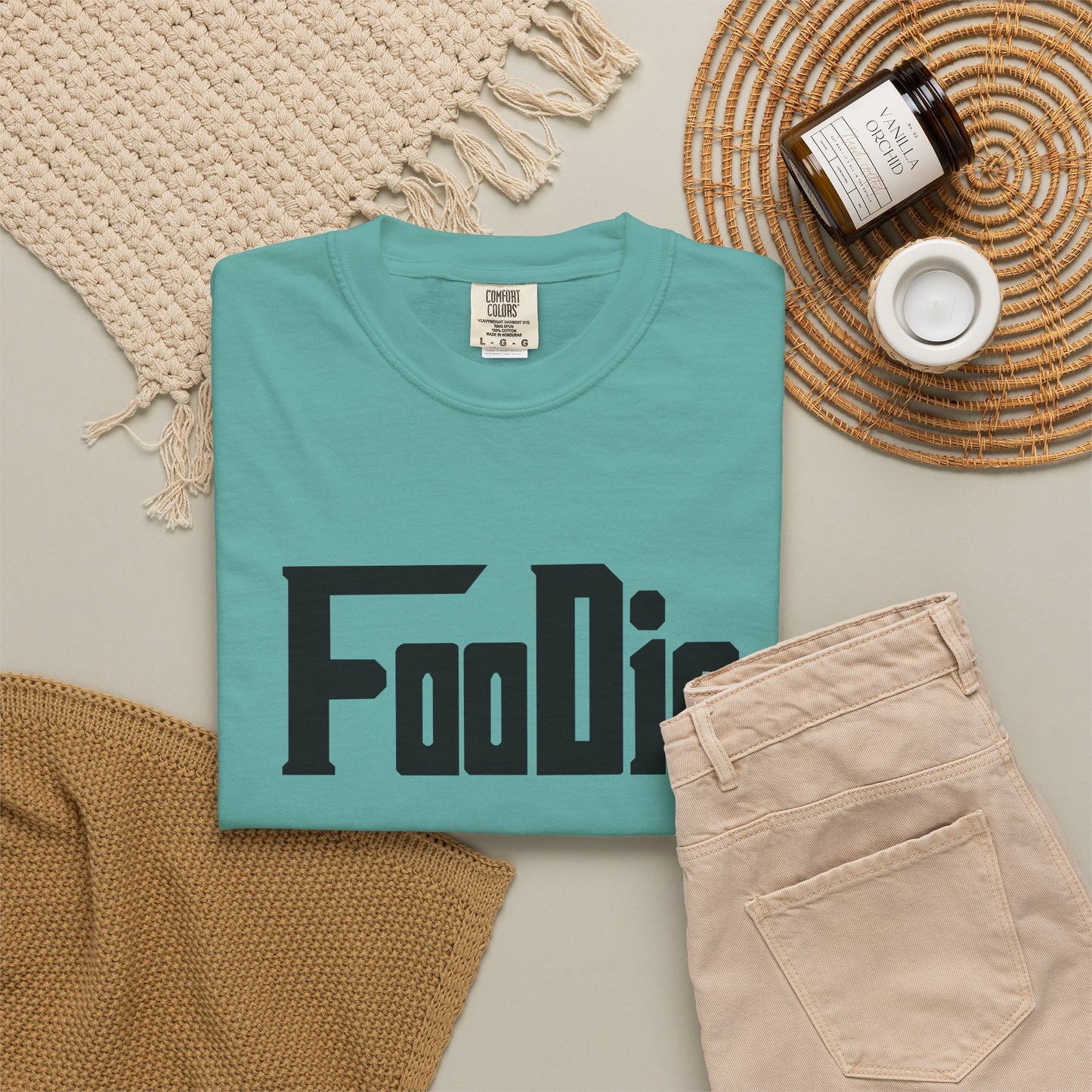 LO.E.F Foodie Unisex Tee Shirt (Black)