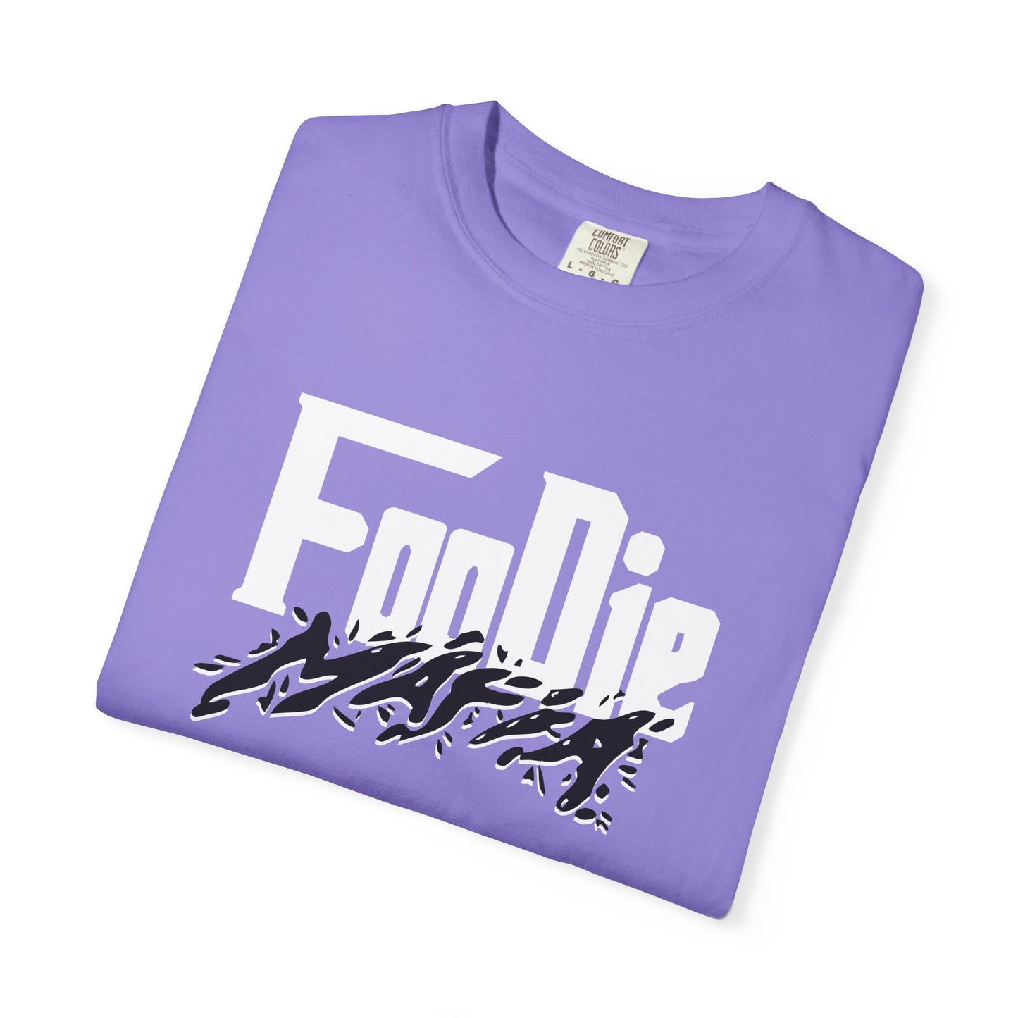L.O.E.F Foodie Mafia Unisex Tee Shirt  (Black)
