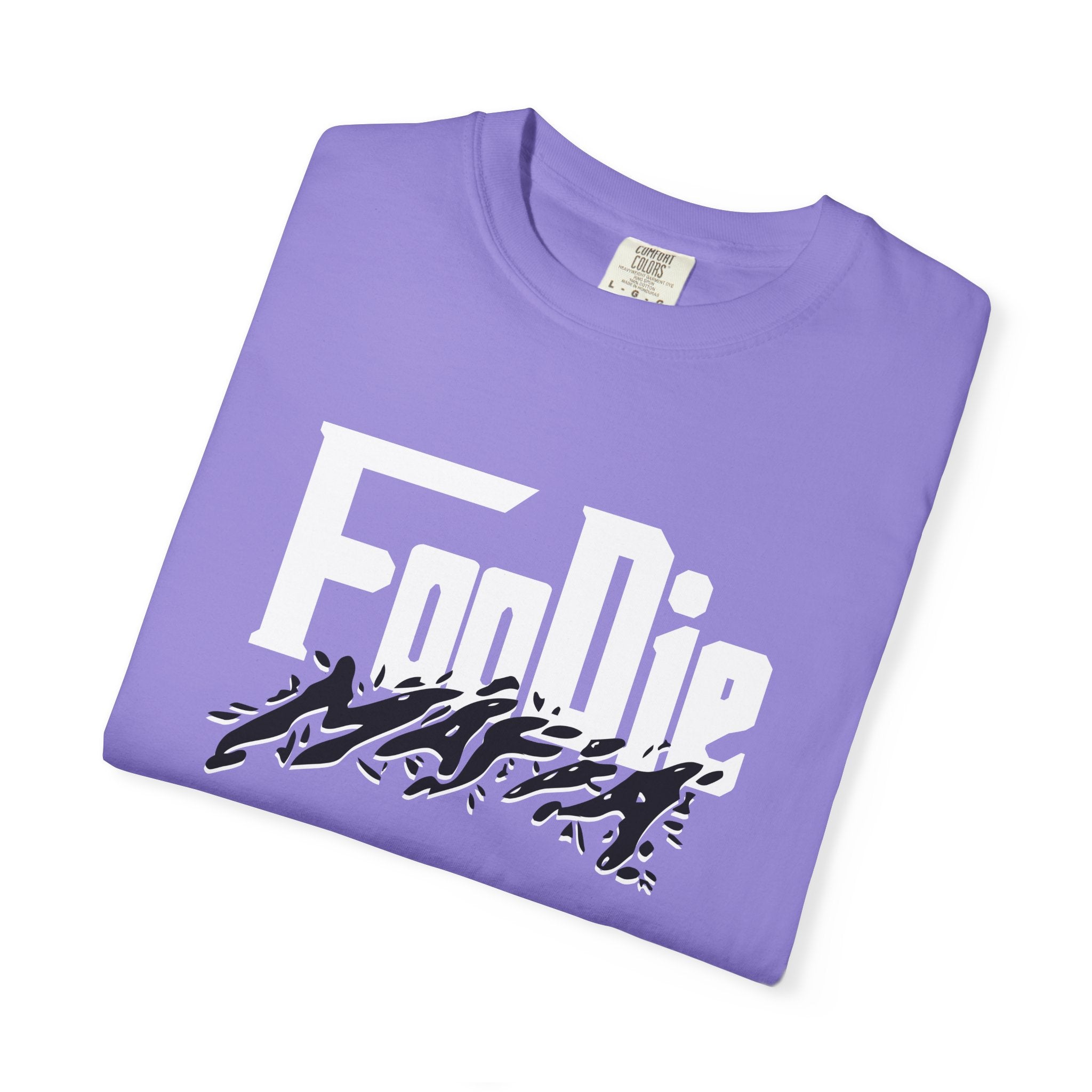 L.O.E.F Foodie Mafia Unisex Tee Shirt  (Black)