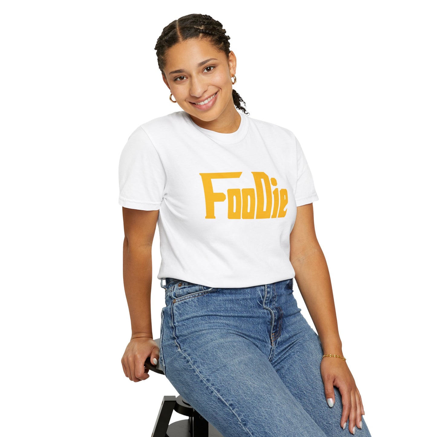 L.O.E.F Foodie Unisex Tee Shirt (Dark Yellow)